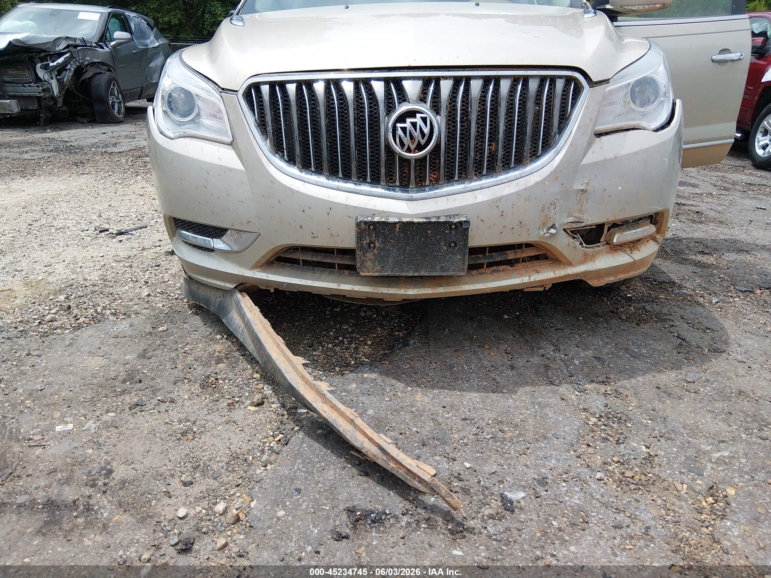 2015 Buick Enclave Leather Beige vin: 5GAKRBKD0FJ295518