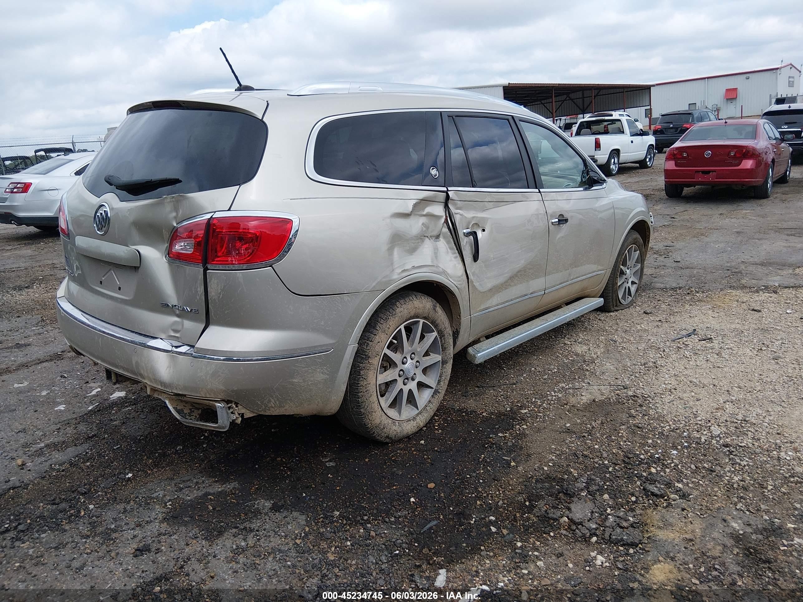 2015 Buick Enclave Leather Beige vin: 5GAKRBKD0FJ295518