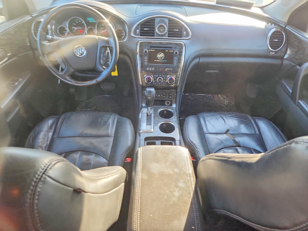 2014 Buick Enclave White vin: 5GAKRBKD1EJ249517