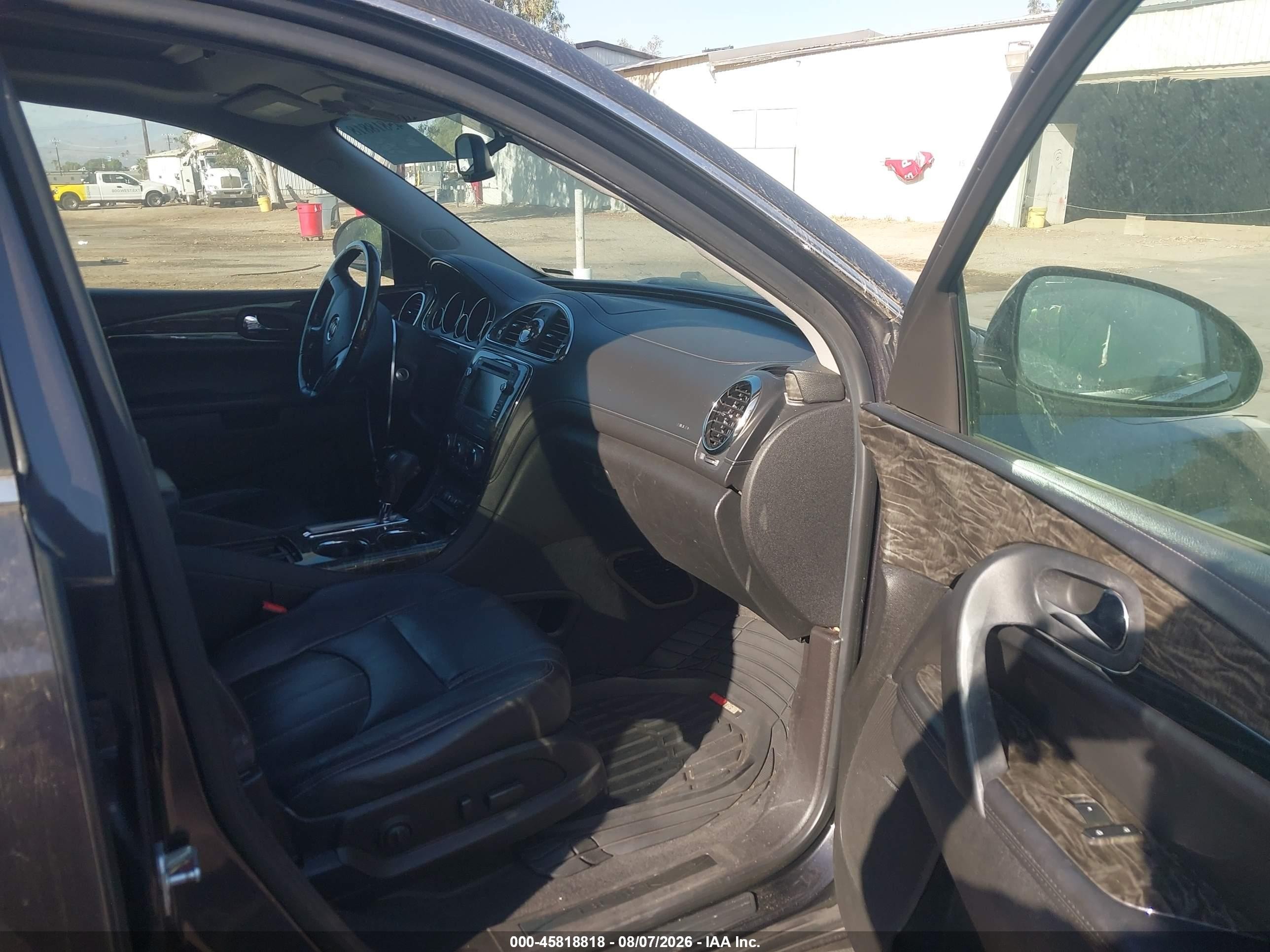 2014 Buick Enclave Leather Gray vin: 5GAKRBKD1EJ344322
