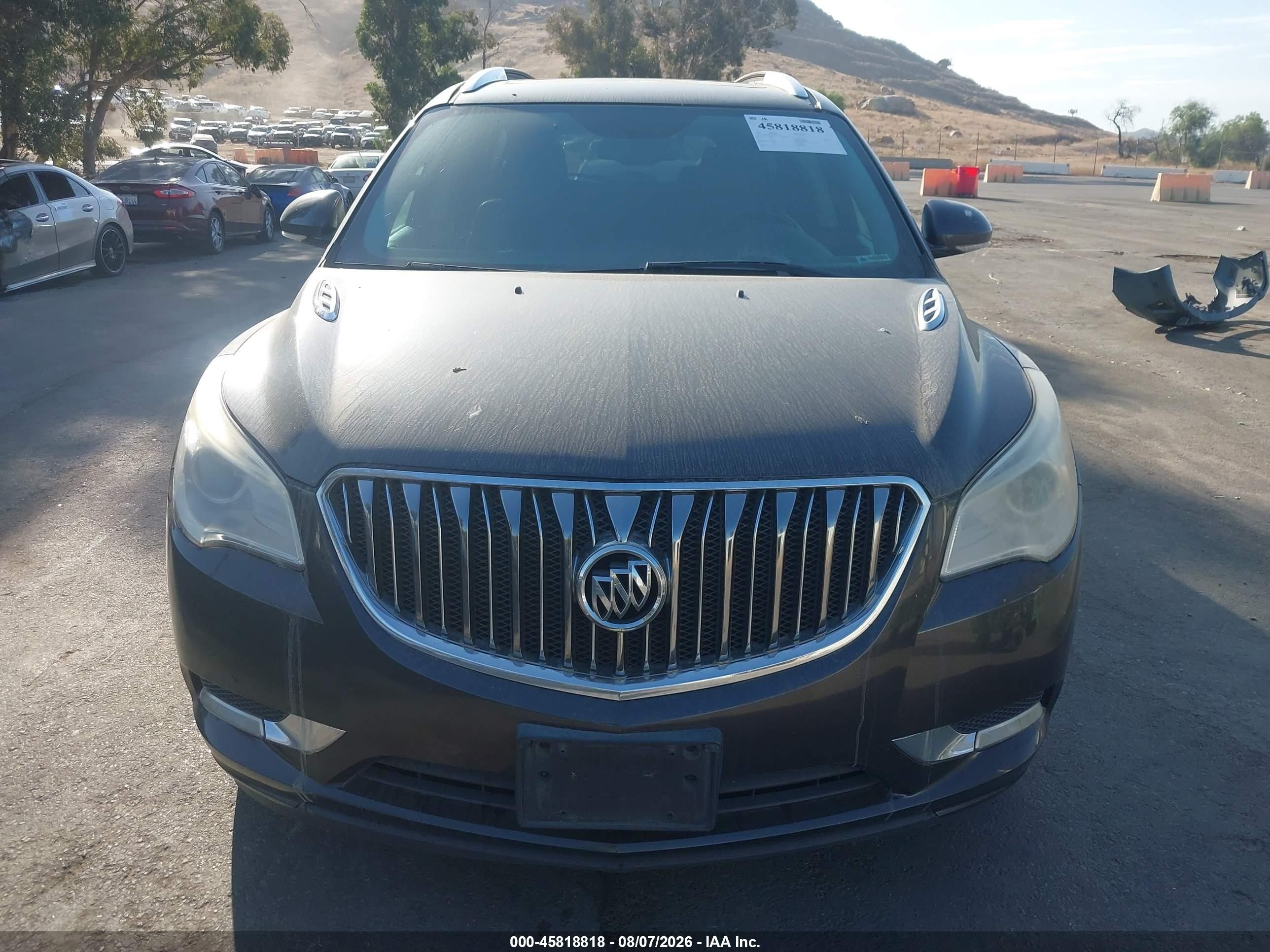 2014 Buick Enclave Leather Gray vin: 5GAKRBKD1EJ344322