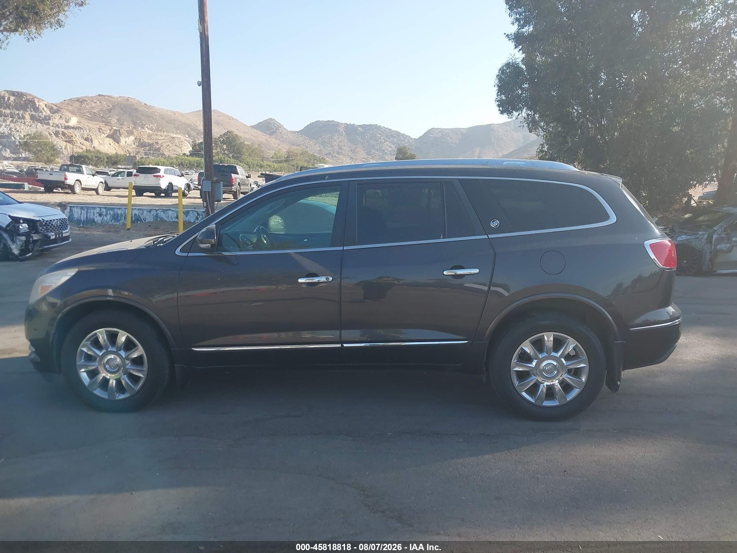 2014 Buick Enclave Leather Gray vin: 5GAKRBKD1EJ344322