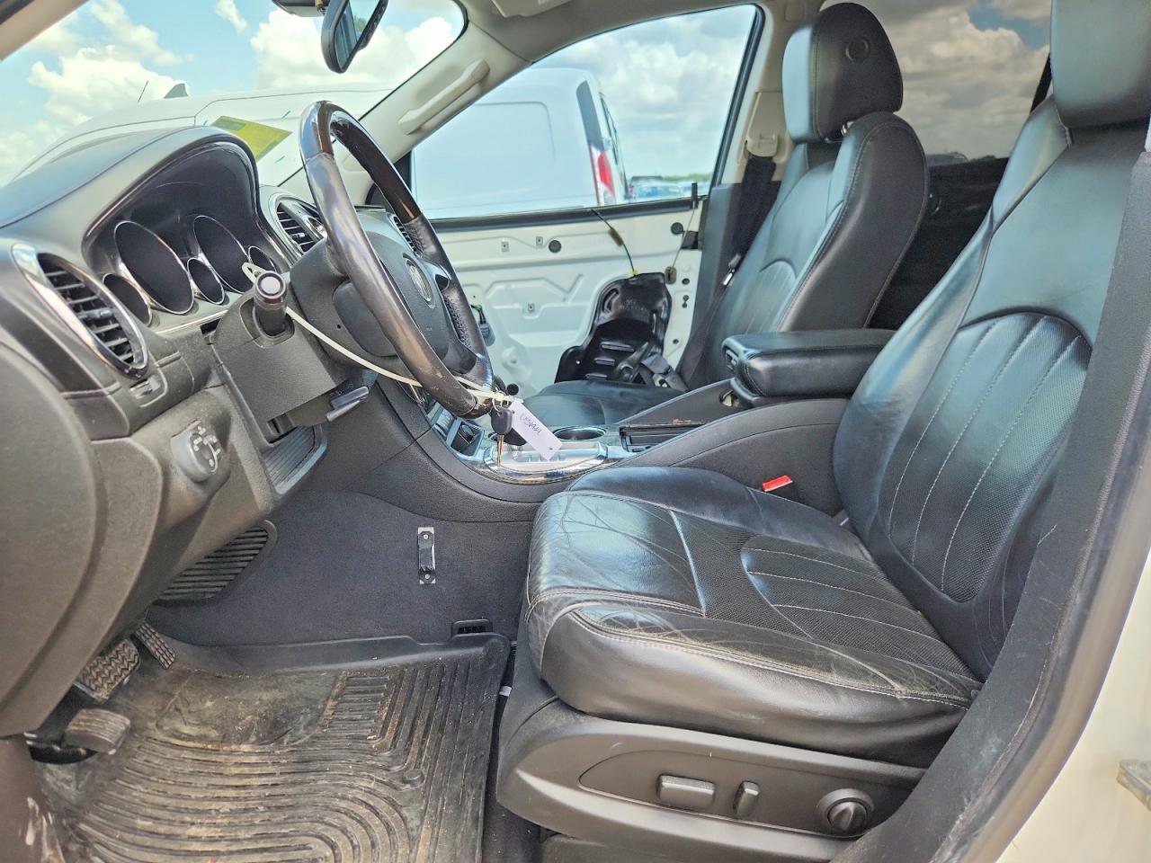 2014 Buick Enclave Белый vin: 5GAKRBKD1EJ344465