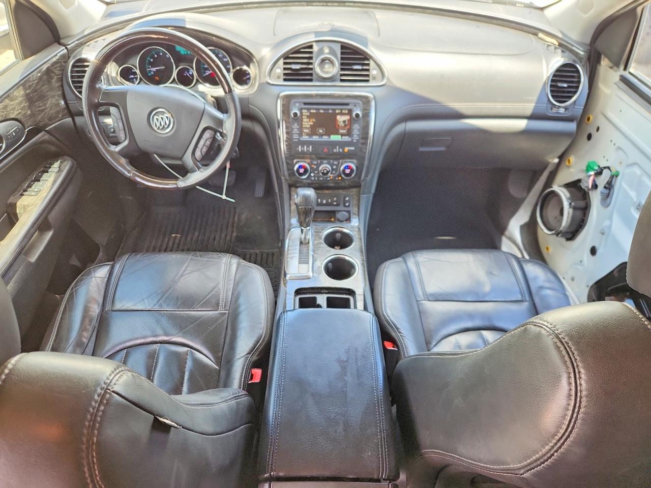 2014 Buick Enclave Белый vin: 5GAKRBKD1EJ344465