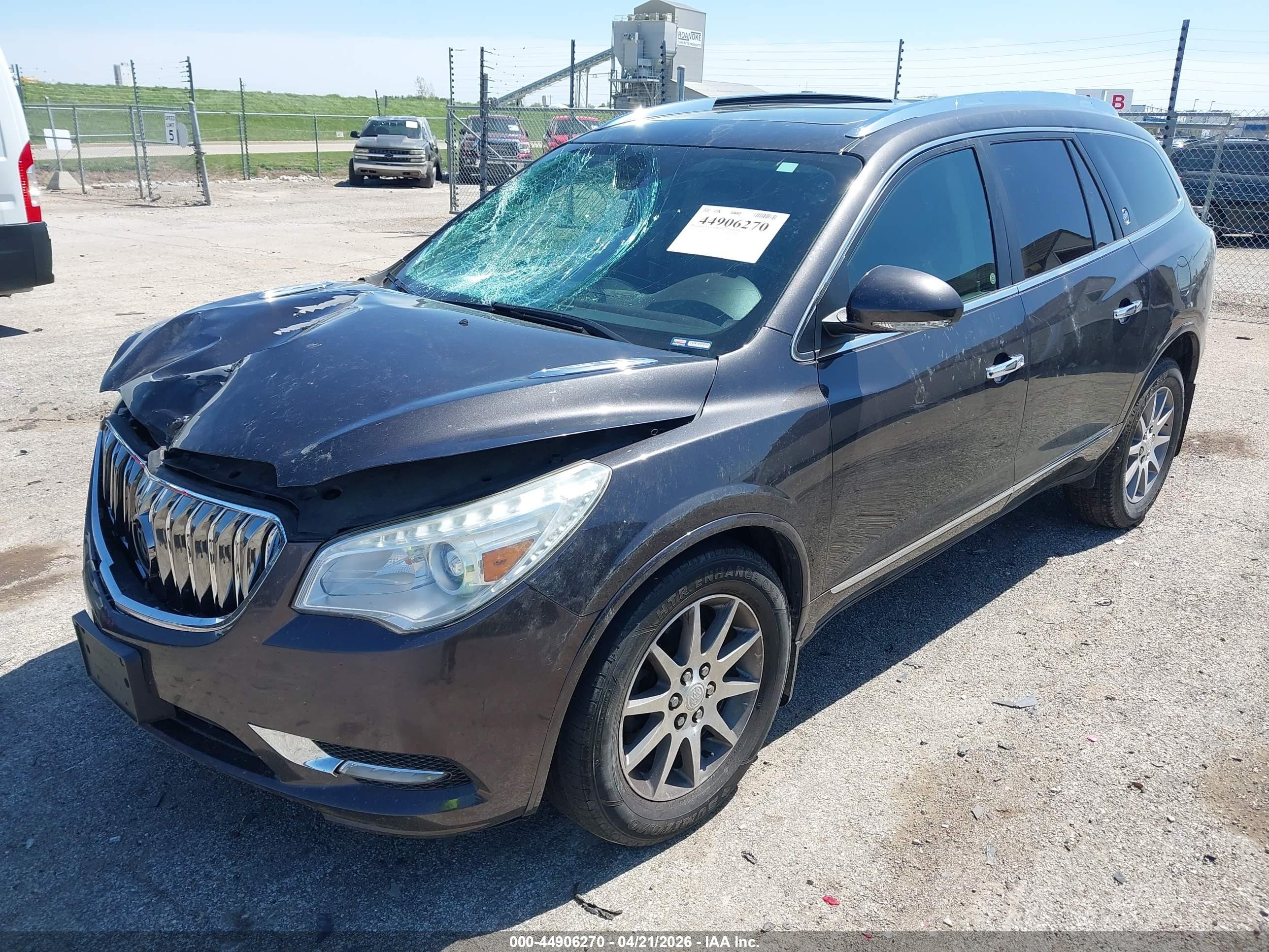 2015 Buick Enclave Leather Black vin: 5GAKRBKD1FJ149385