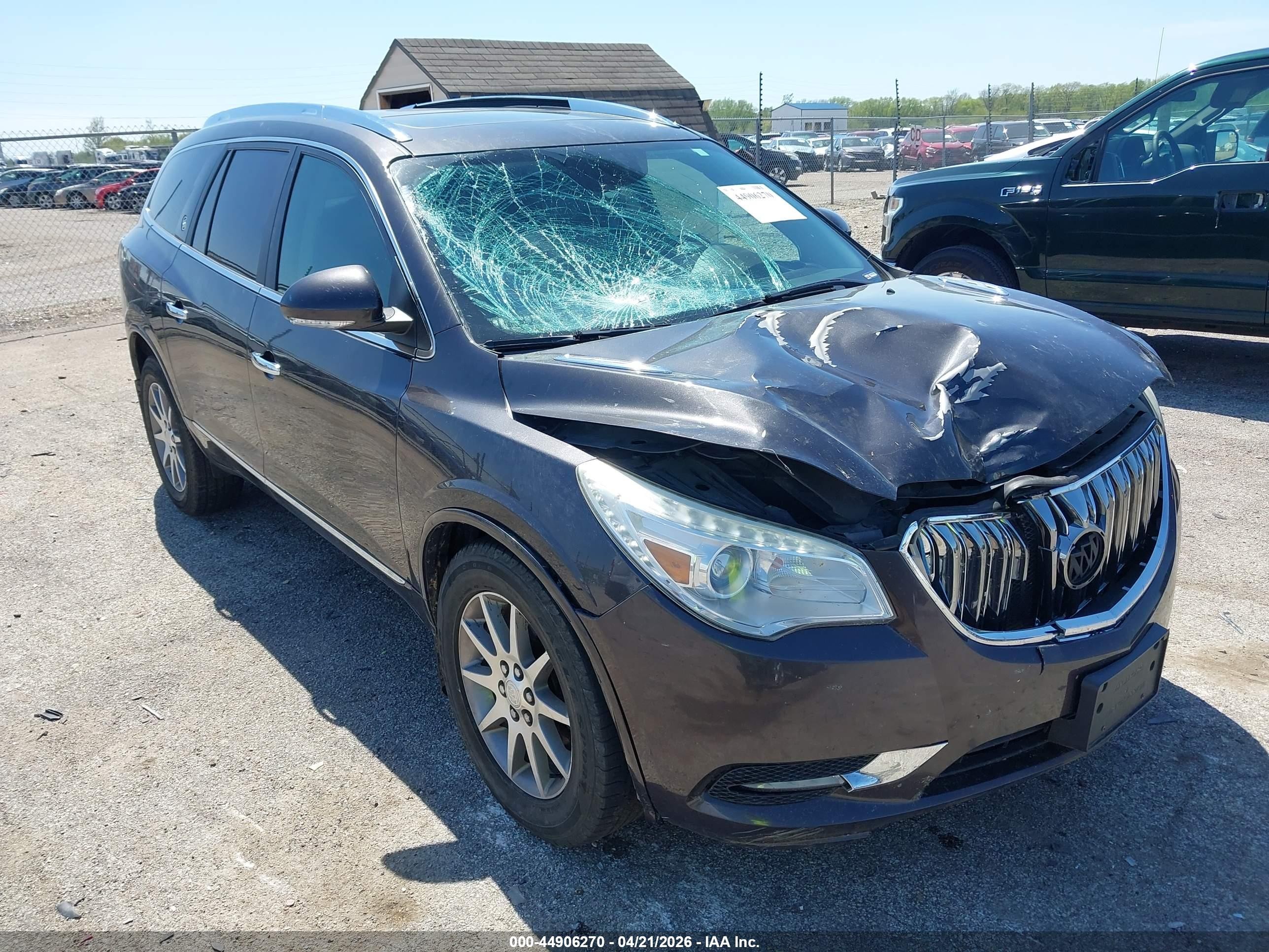 2015 Buick Enclave Leather Black vin: 5GAKRBKD1FJ149385