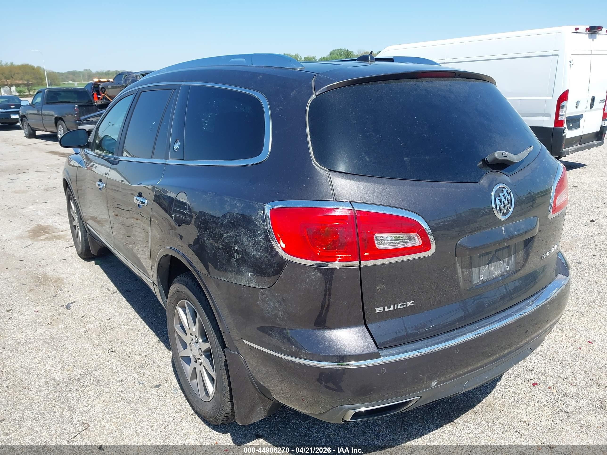 2015 Buick Enclave Leather Black vin: 5GAKRBKD1FJ149385