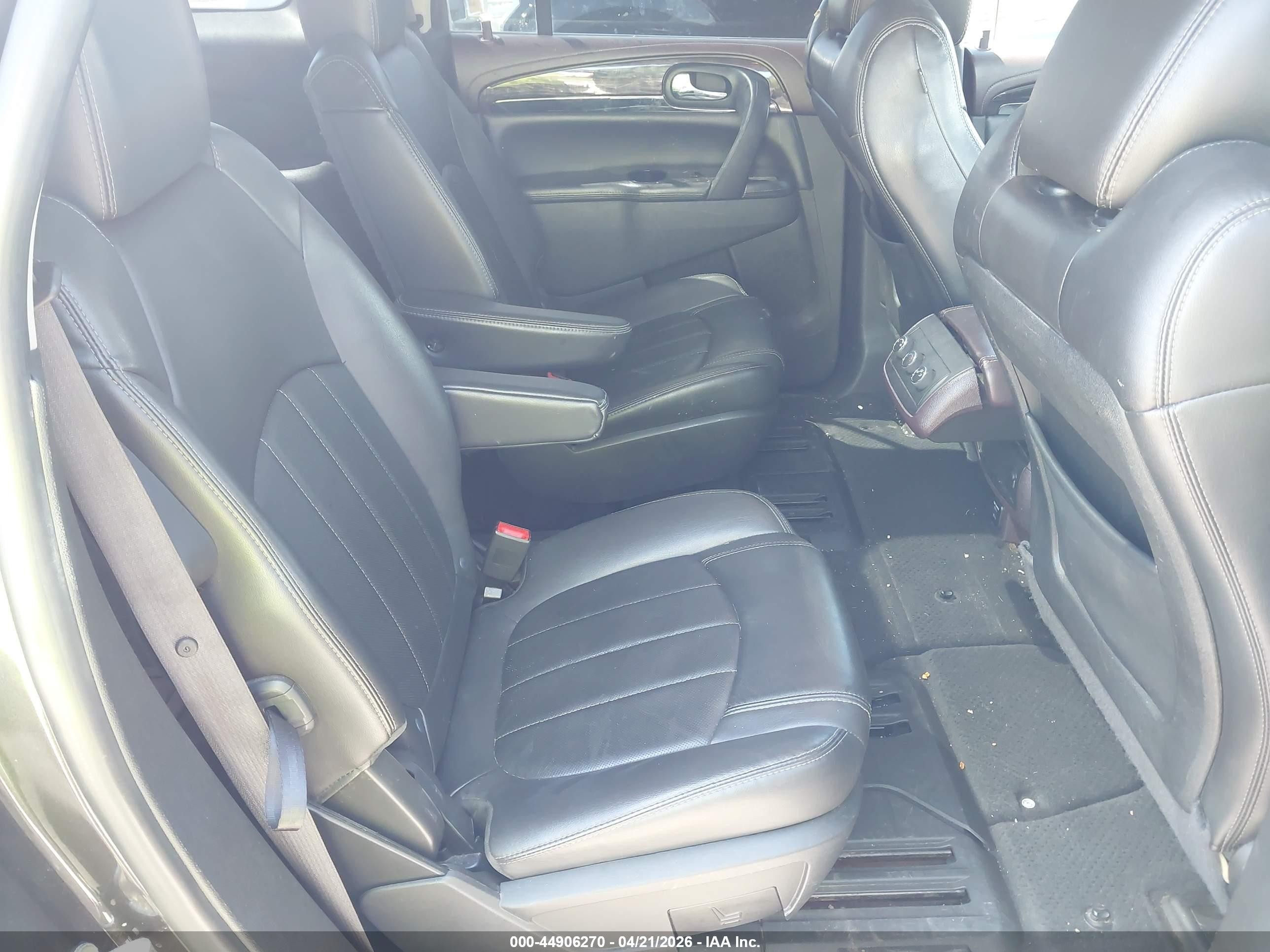 2015 Buick Enclave Leather Black vin: 5GAKRBKD1FJ149385