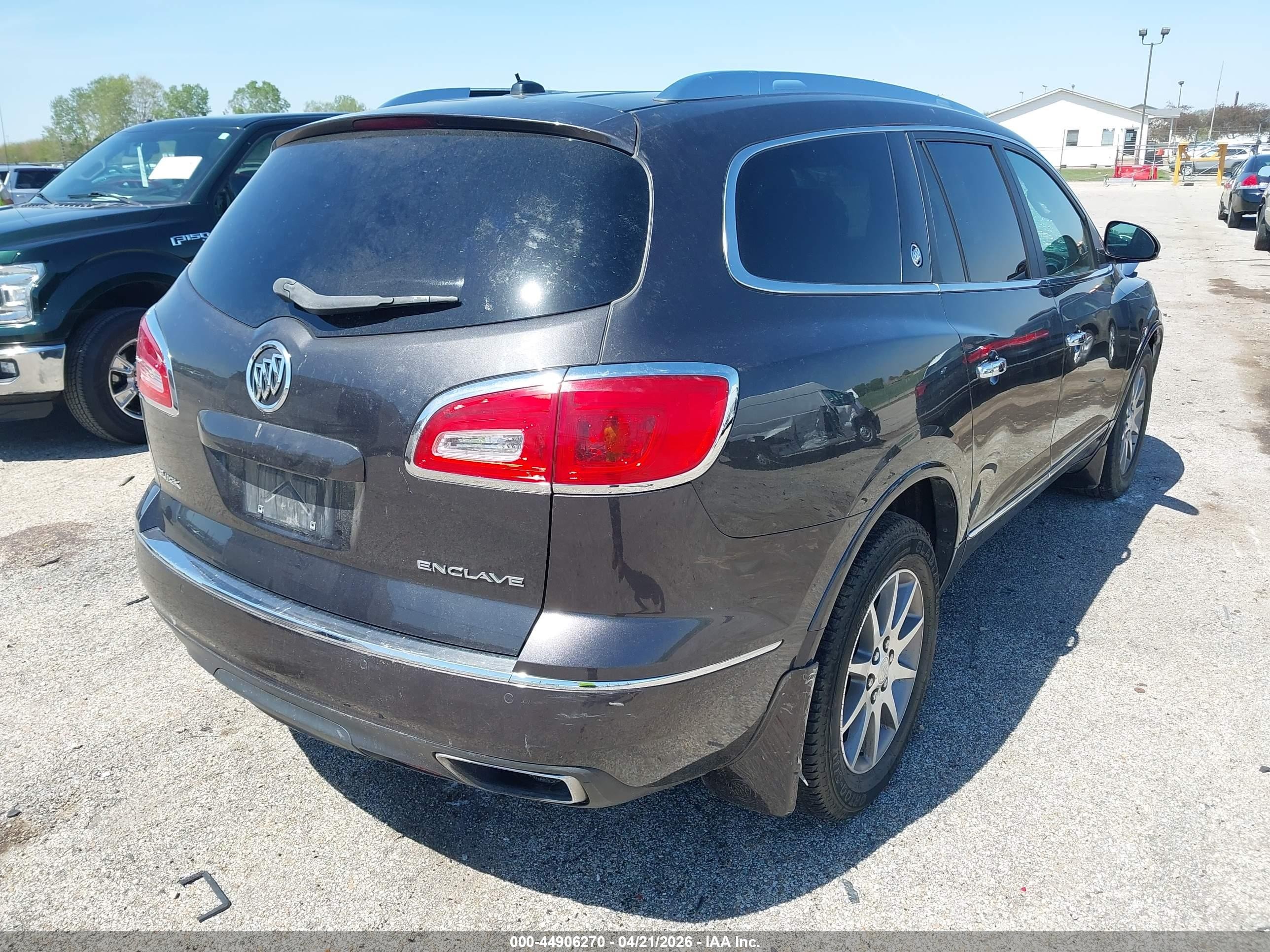 2015 Buick Enclave Leather Black vin: 5GAKRBKD1FJ149385