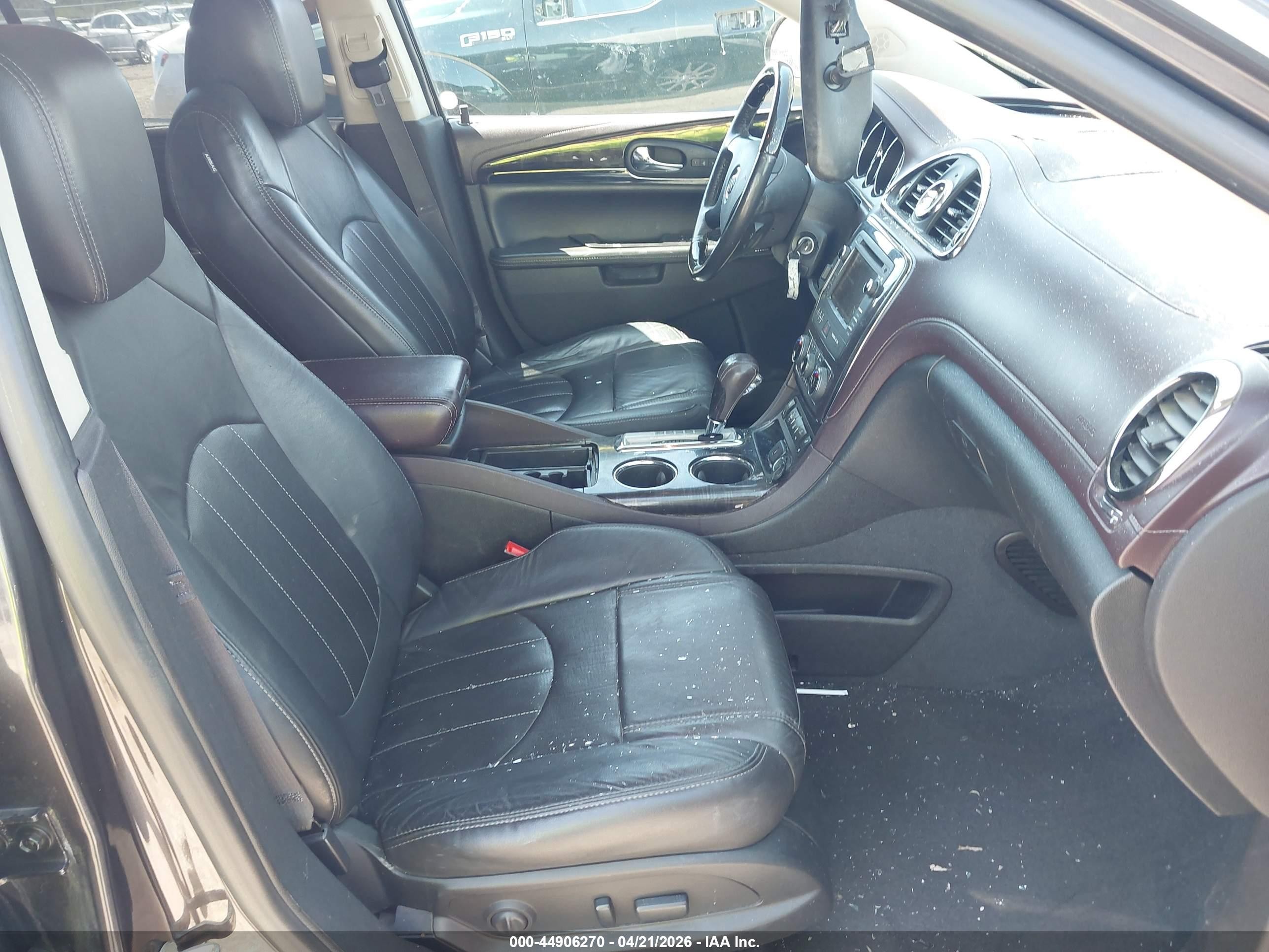 2015 Buick Enclave Leather Black vin: 5GAKRBKD1FJ149385