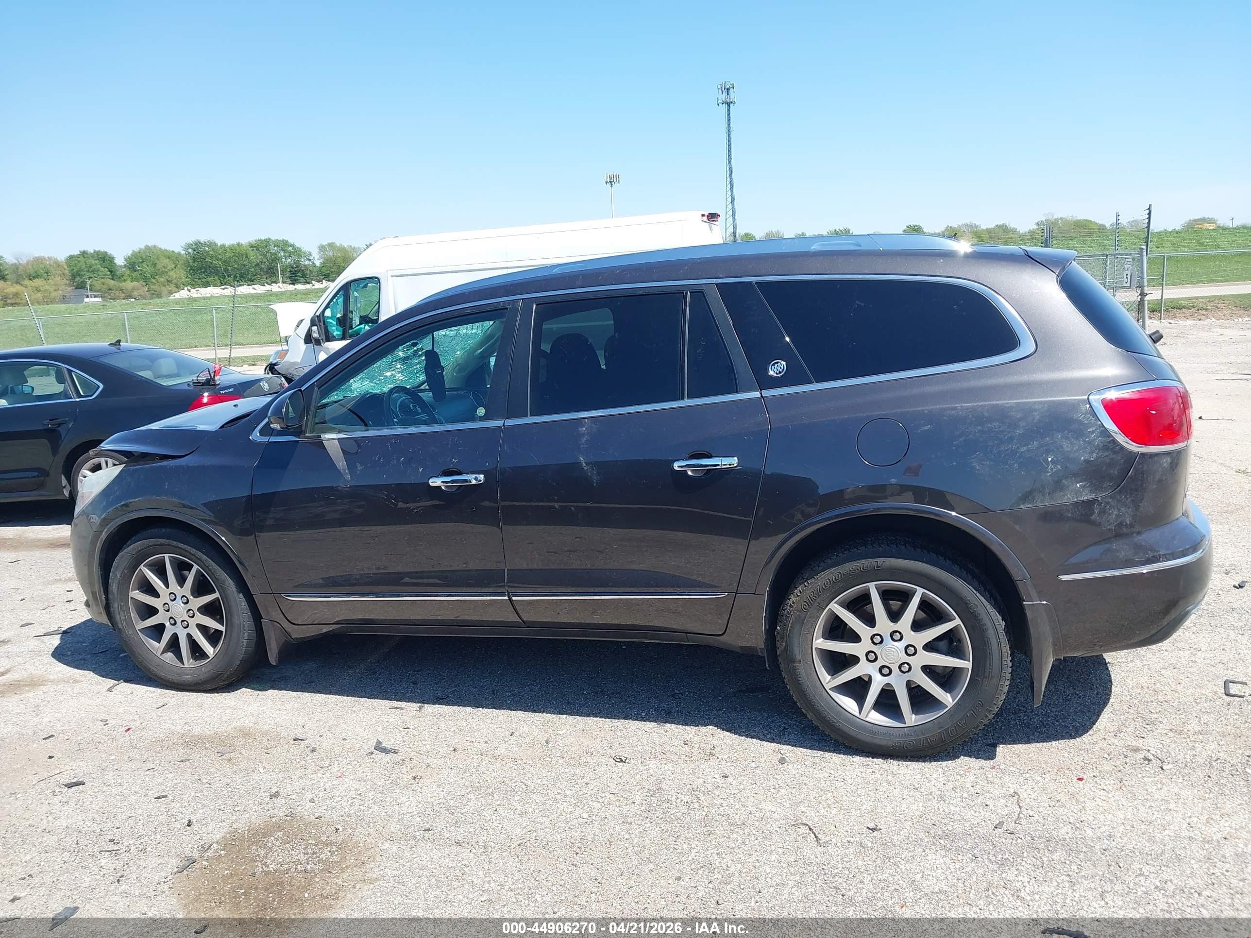2015 Buick Enclave Leather Black vin: 5GAKRBKD1FJ149385