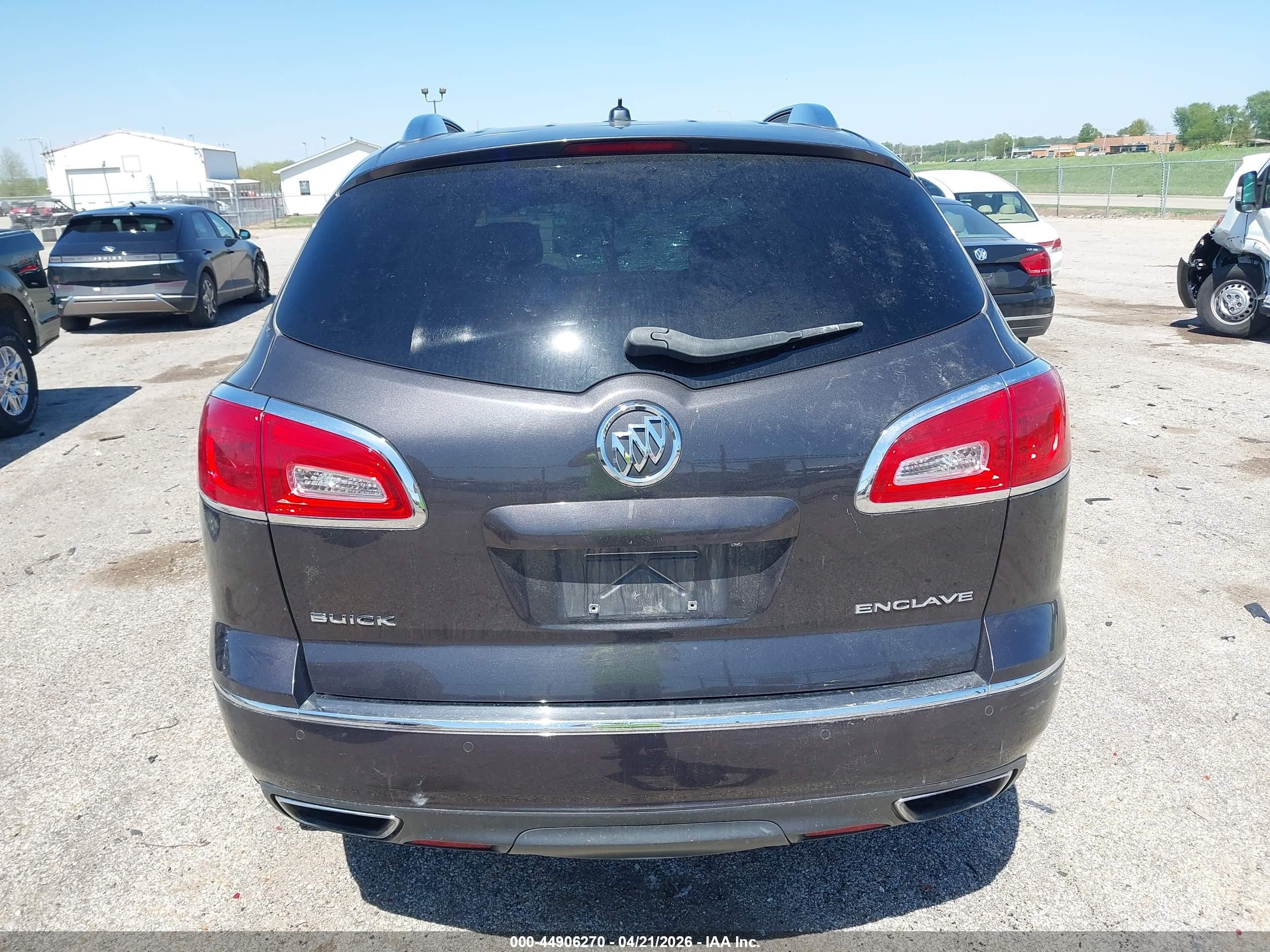 2015 Buick Enclave Leather Black vin: 5GAKRBKD1FJ149385