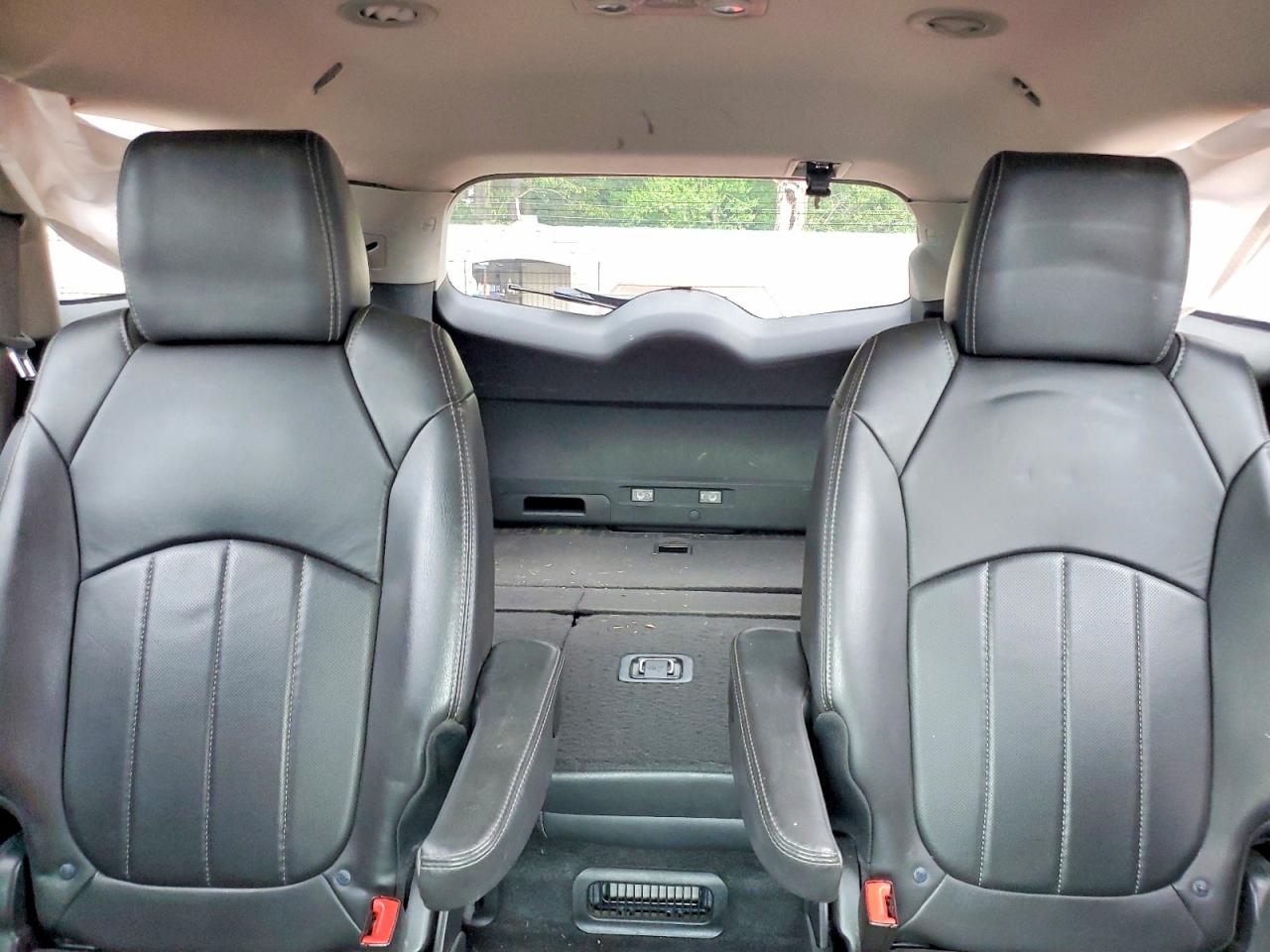 2015 Buick Enclave White vin: 5GAKRBKD1FJ273494