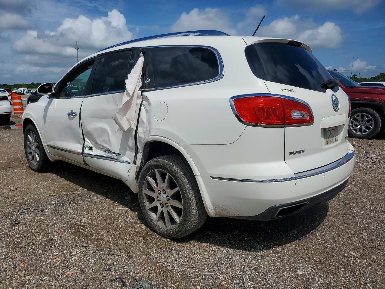 2015 Buick Enclave Белый vin: 5GAKRBKD1FJ302881