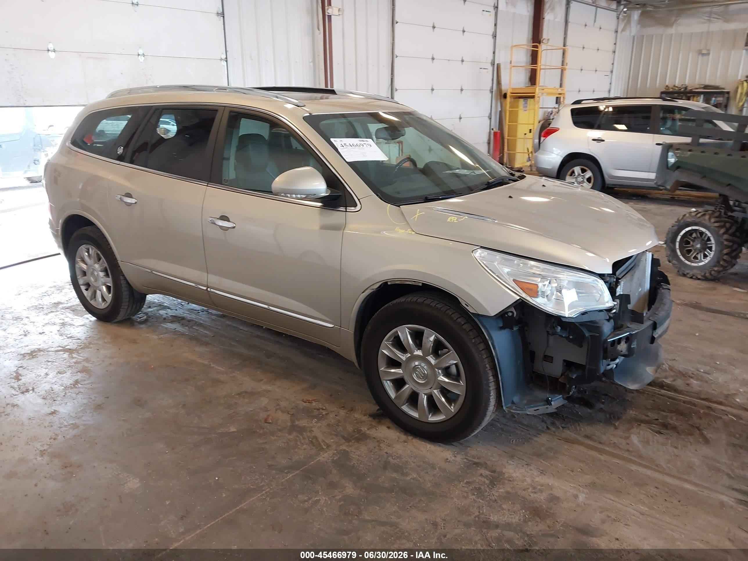 2015 Buick Enclave Leather Gold vin: 5GAKRBKD1FJ367200