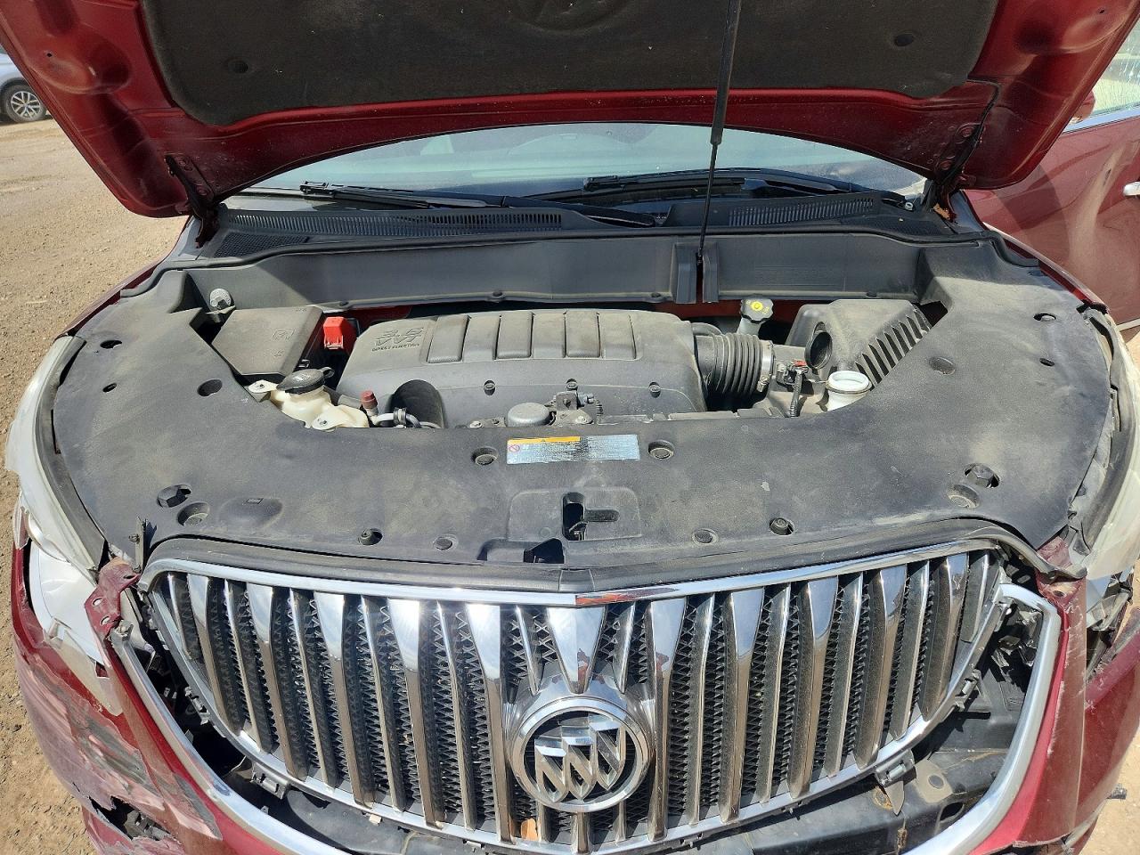 2016 Buick Enclave Бордовый vin: 5GAKRBKD1GJ132197