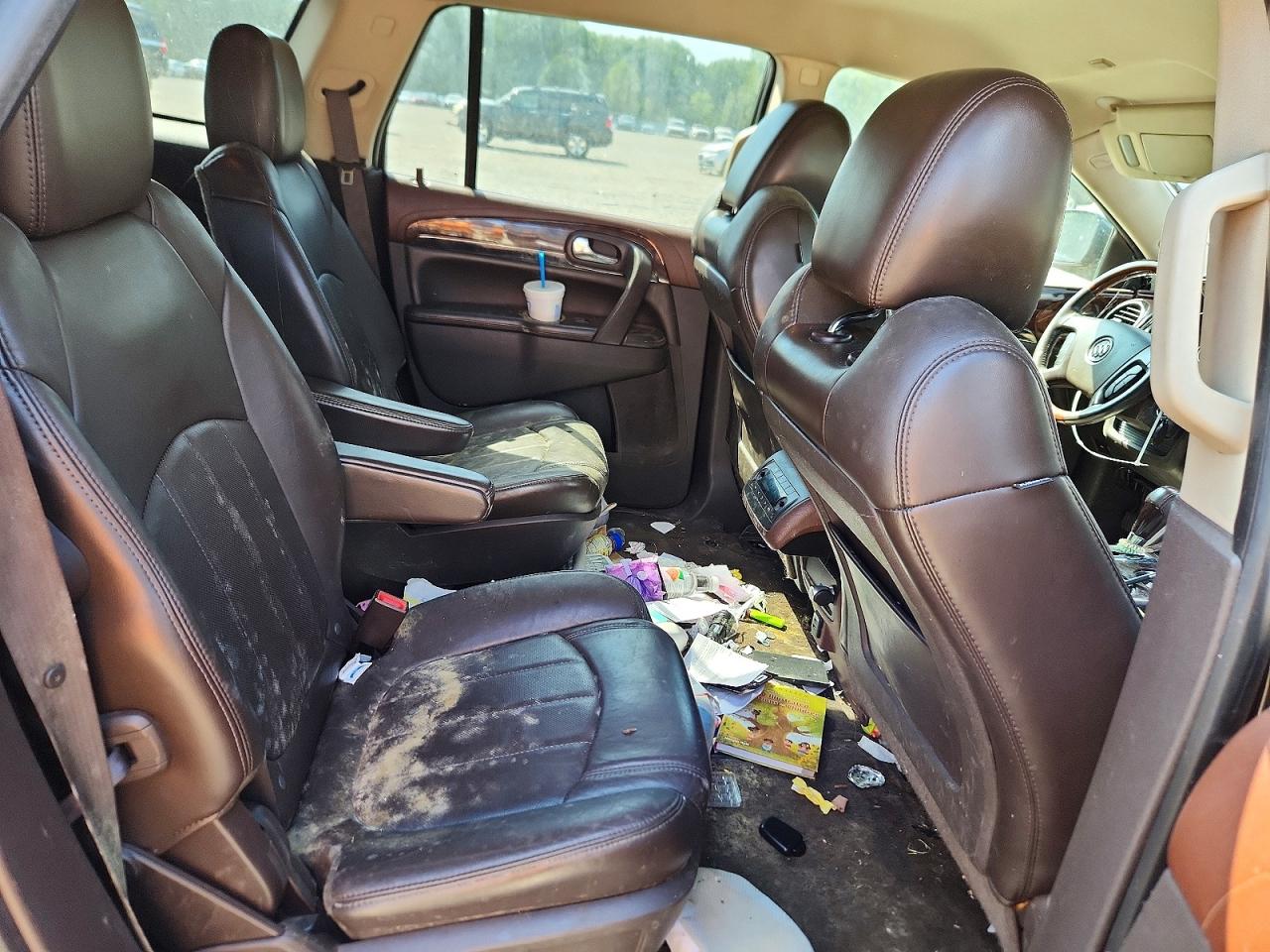 2014 Buick Enclave Коричневый vin: 5GAKRBKD2EJ144257