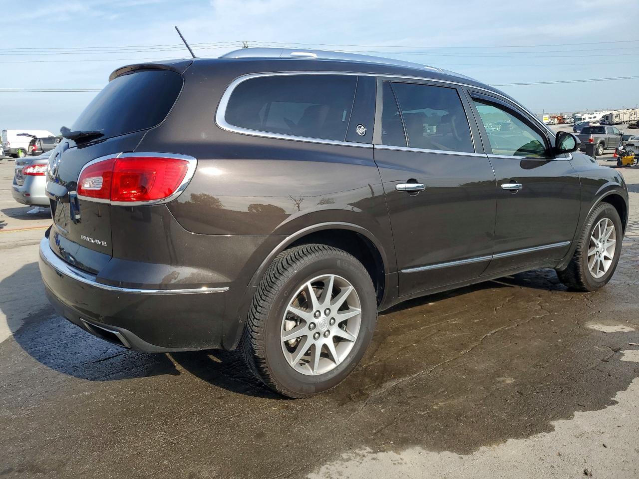 2014 Buick Enclave Brown vin: 5GAKRBKD2EJ171975