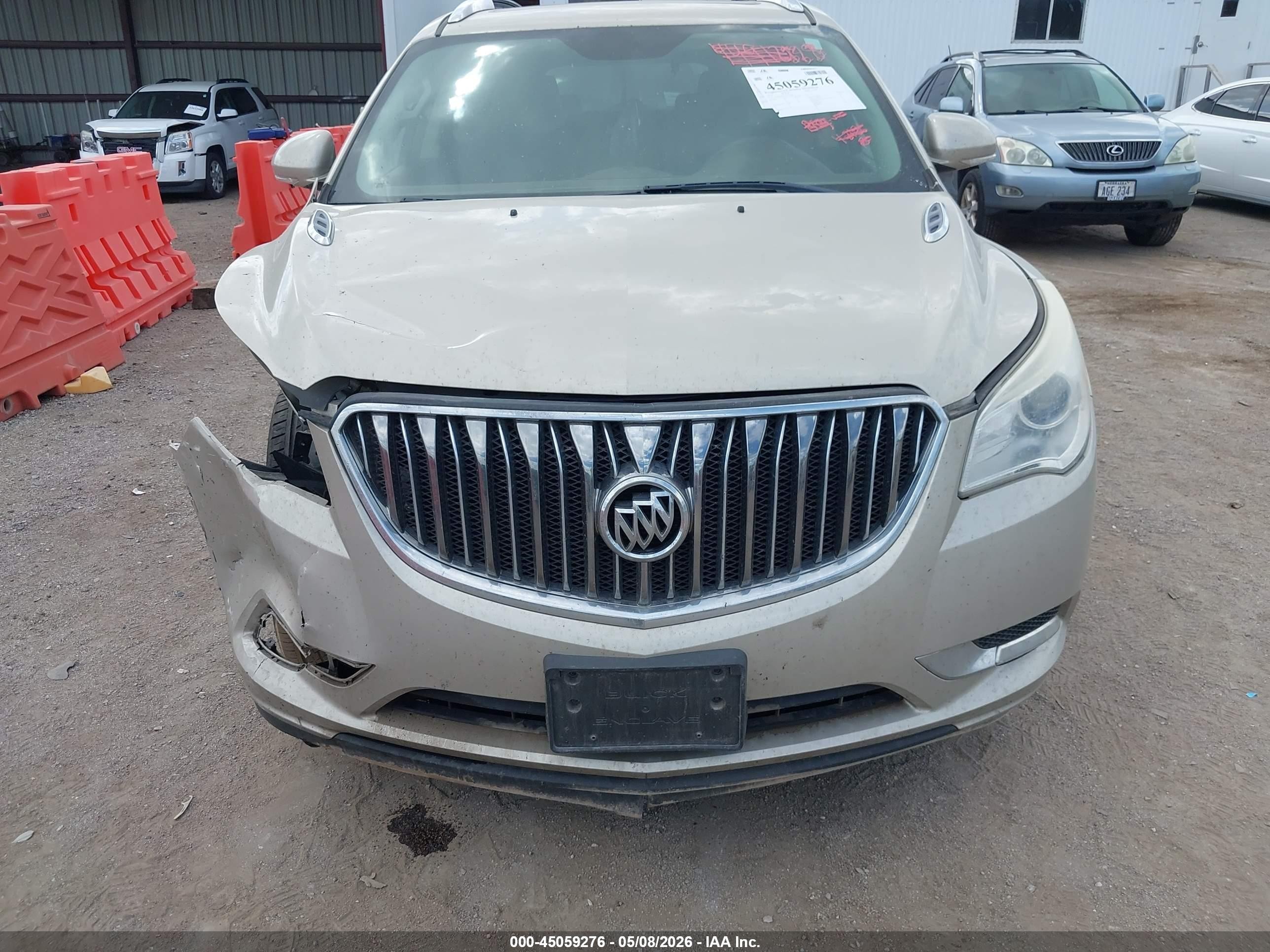2014 Buick Enclave Leather Beige vin: 5GAKRBKD2EJ172284