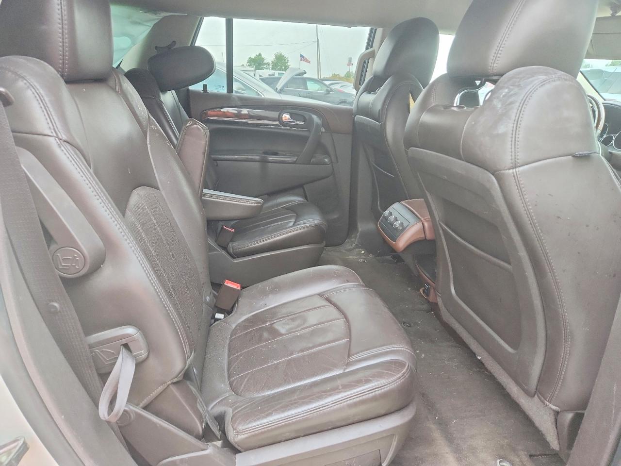 2014 Buick Enclave Белый vin: 5GAKRBKD2EJ192809