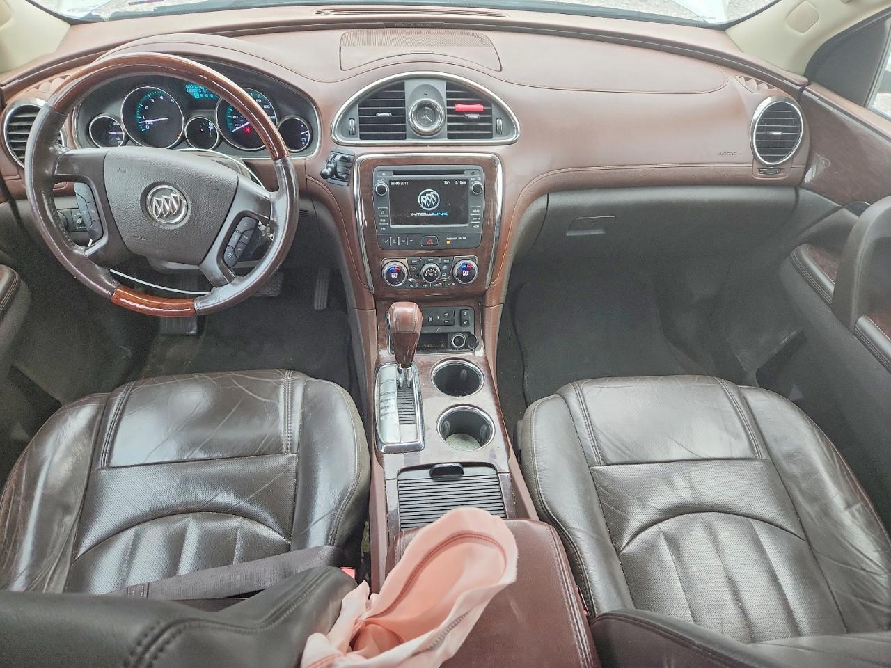 2014 Buick Enclave Белый vin: 5GAKRBKD2EJ192809