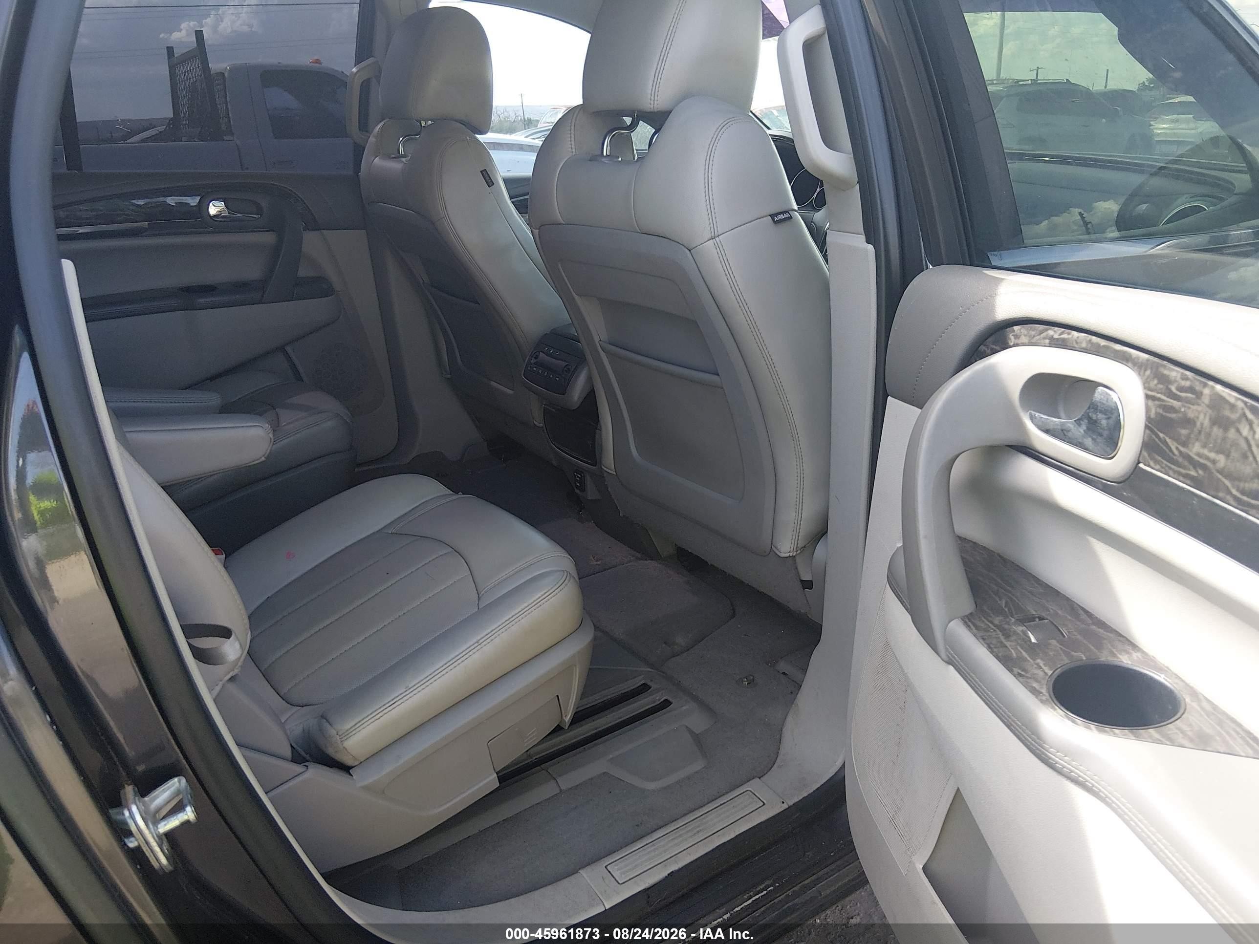 2014 Buick Enclave Leather Gray vin: 5GAKRBKD2EJ239840