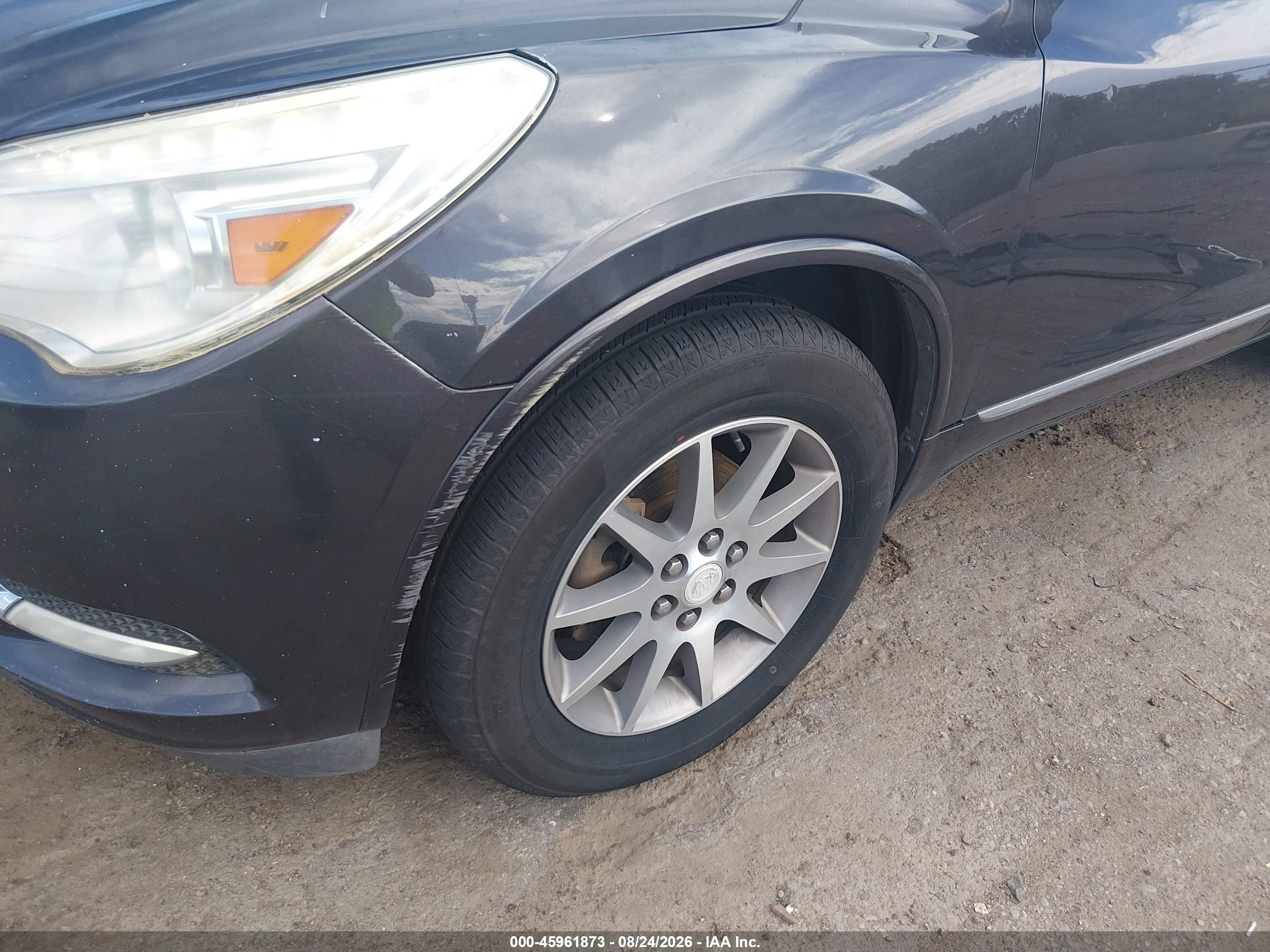 2014 Buick Enclave Leather Gray vin: 5GAKRBKD2EJ239840