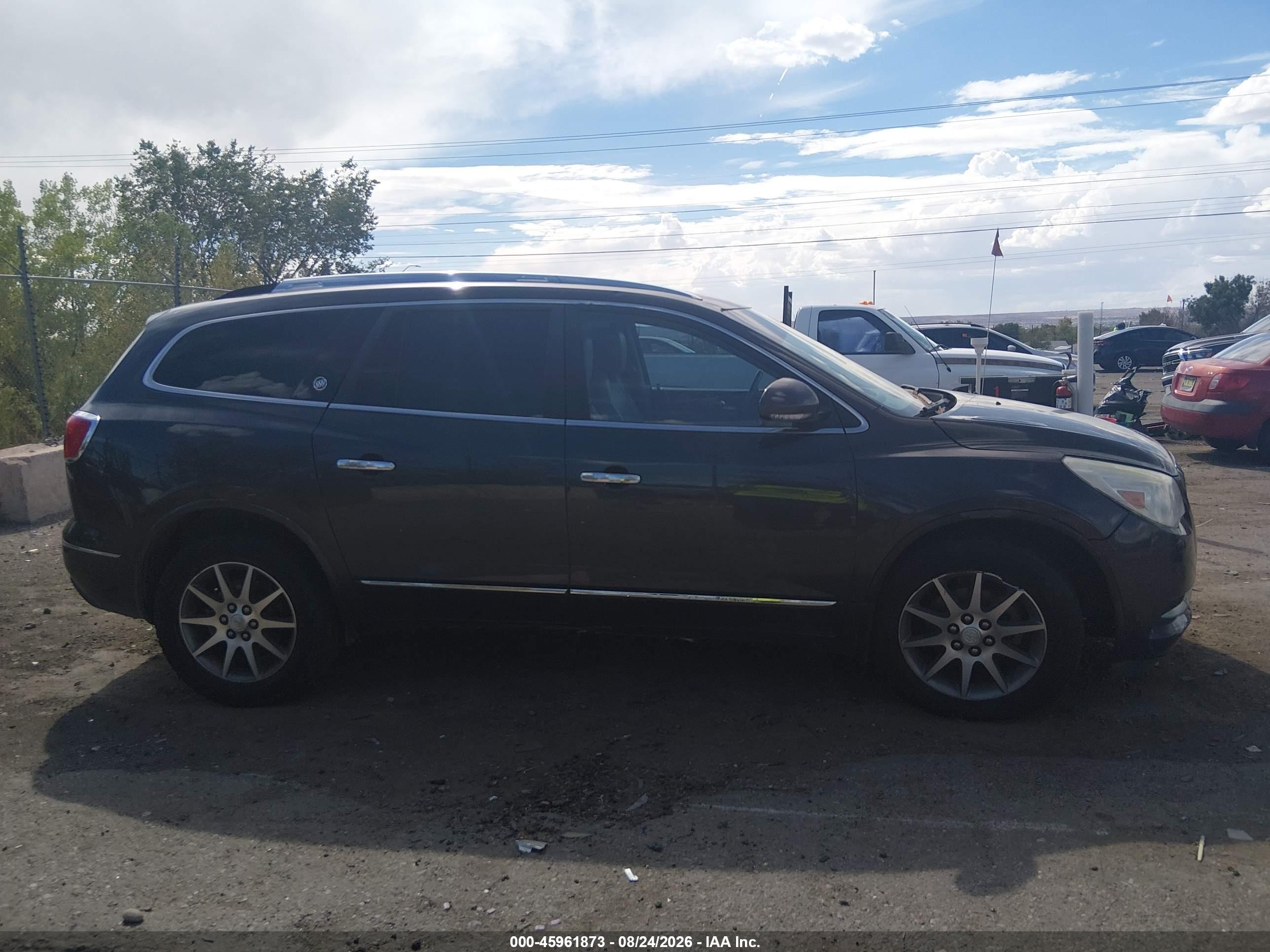 2014 Buick Enclave Leather Gray vin: 5GAKRBKD2EJ239840