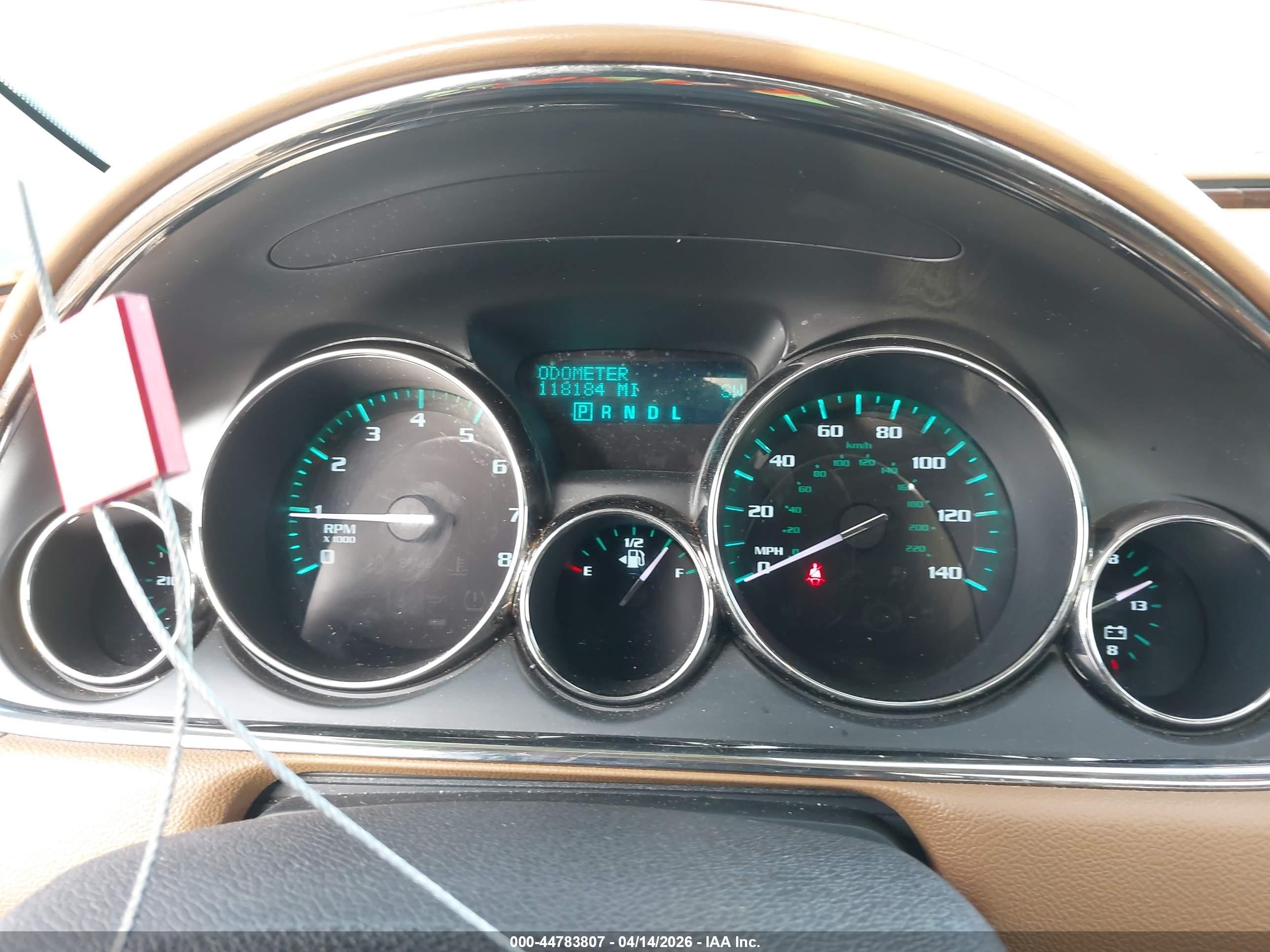 2014 Buick Enclave Leather Black vin: 5GAKRBKD2EJ254936