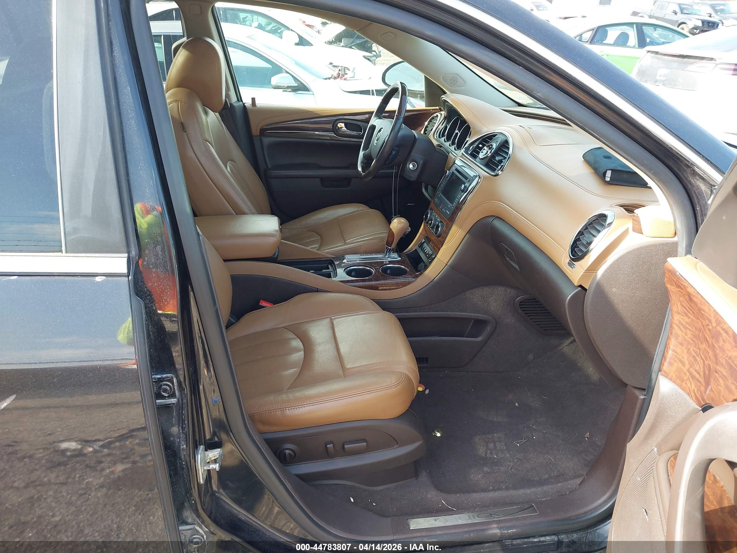 2014 Buick Enclave Leather Black vin: 5GAKRBKD2EJ254936