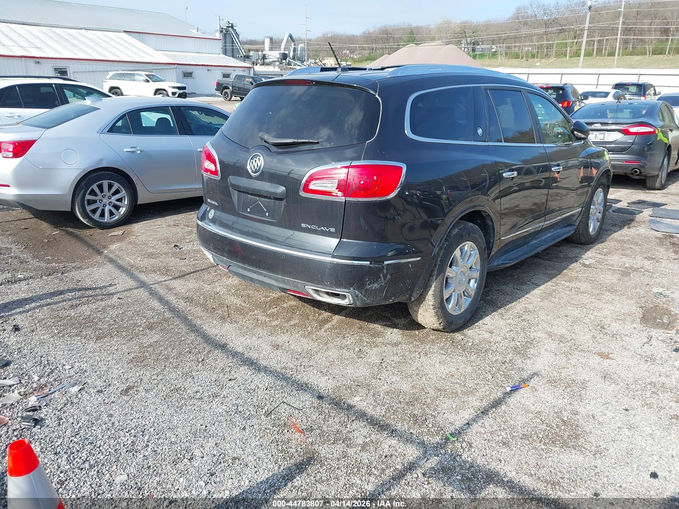 2014 Buick Enclave Leather Black vin: 5GAKRBKD2EJ254936