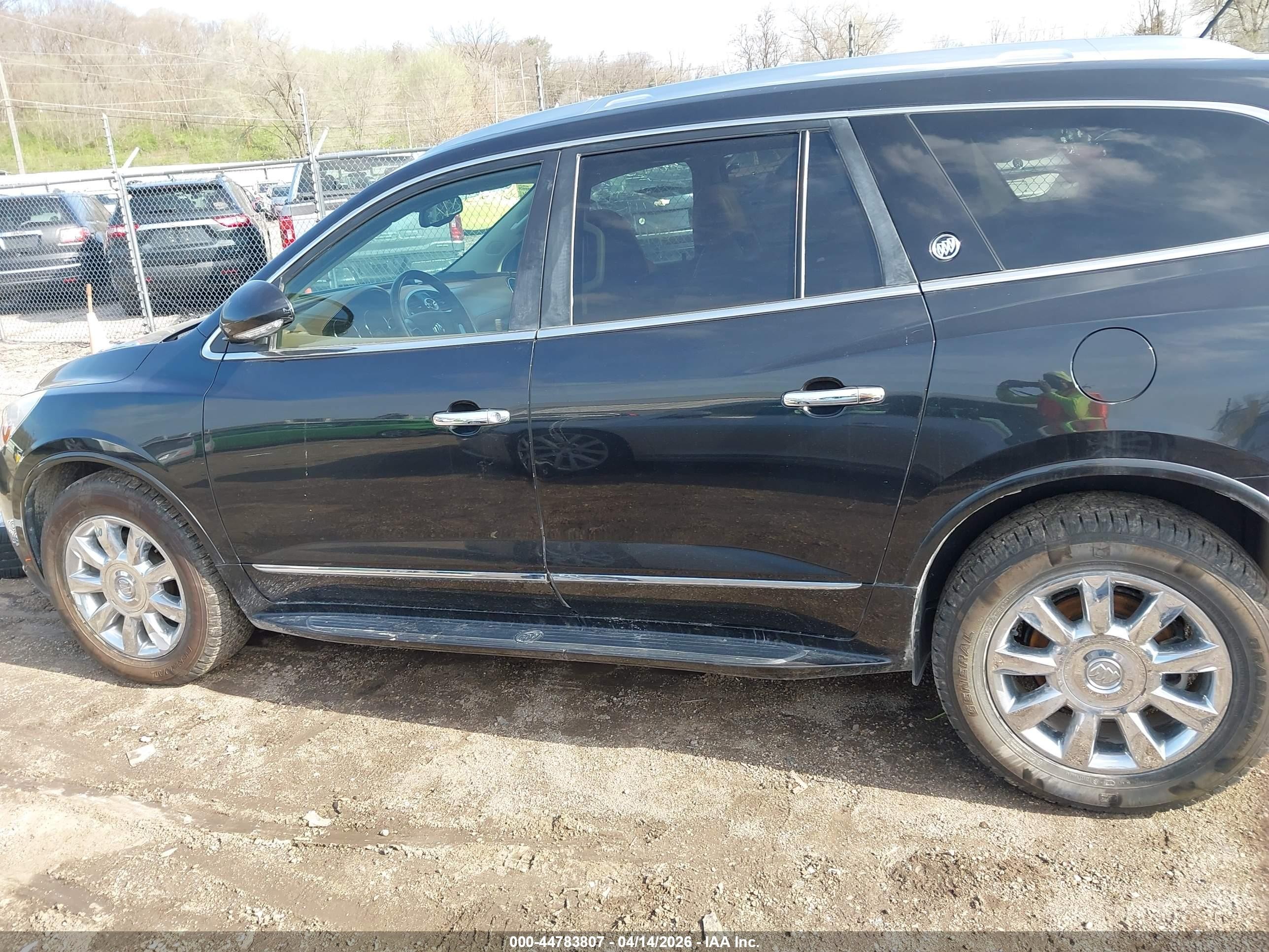 2014 Buick Enclave Leather Black vin: 5GAKRBKD2EJ254936
