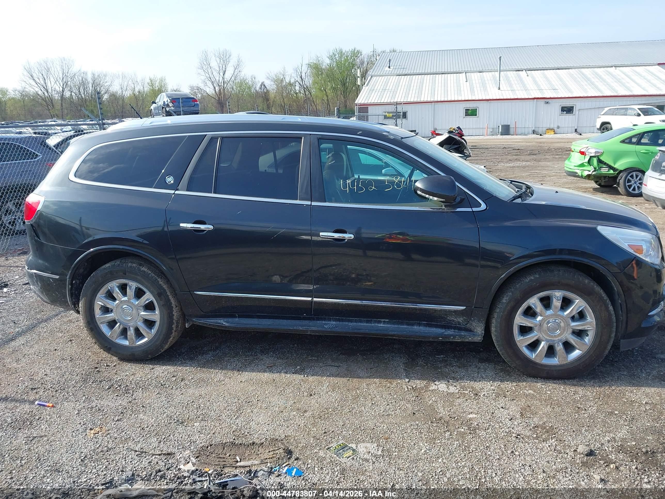 2014 Buick Enclave Leather Black vin: 5GAKRBKD2EJ254936
