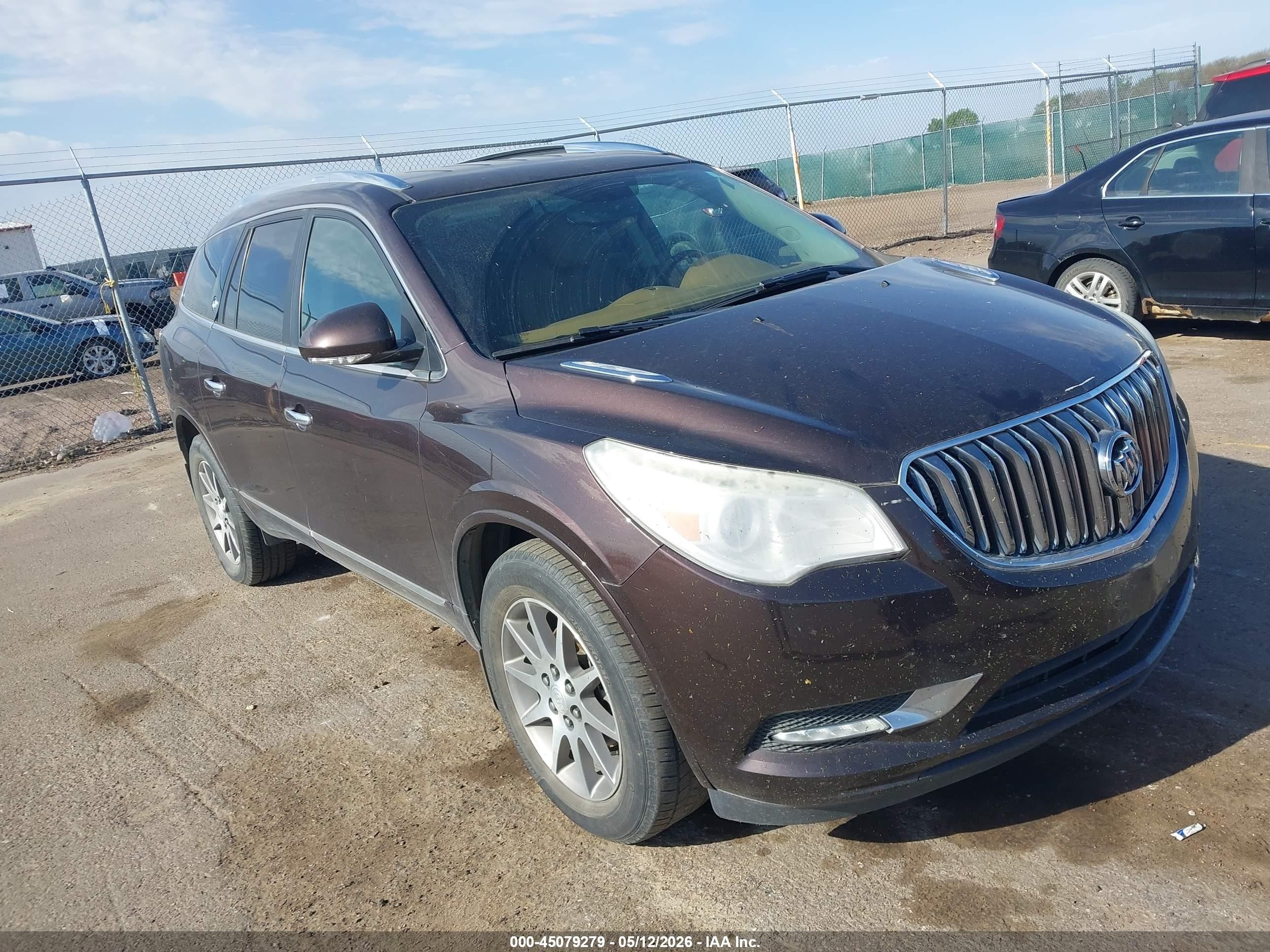 2015 Buick Enclave Leather Фиолетовый vin: 5GAKRBKD2FJ123877