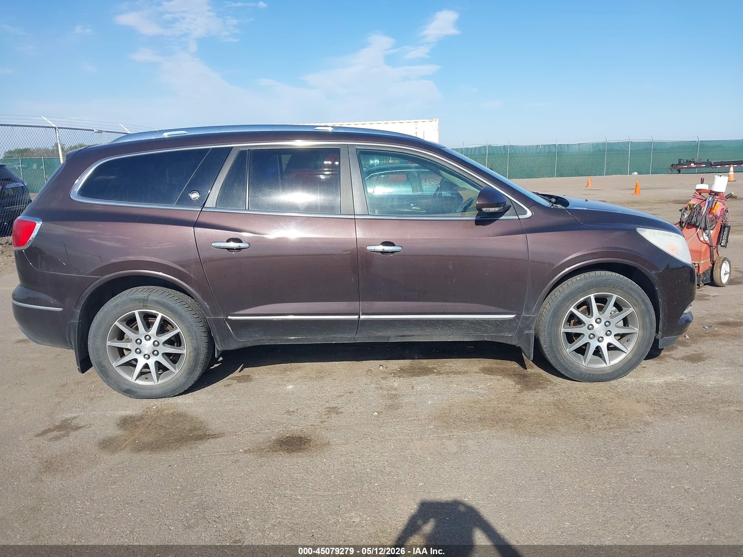 2015 Buick Enclave Leather Фиолетовый vin: 5GAKRBKD2FJ123877