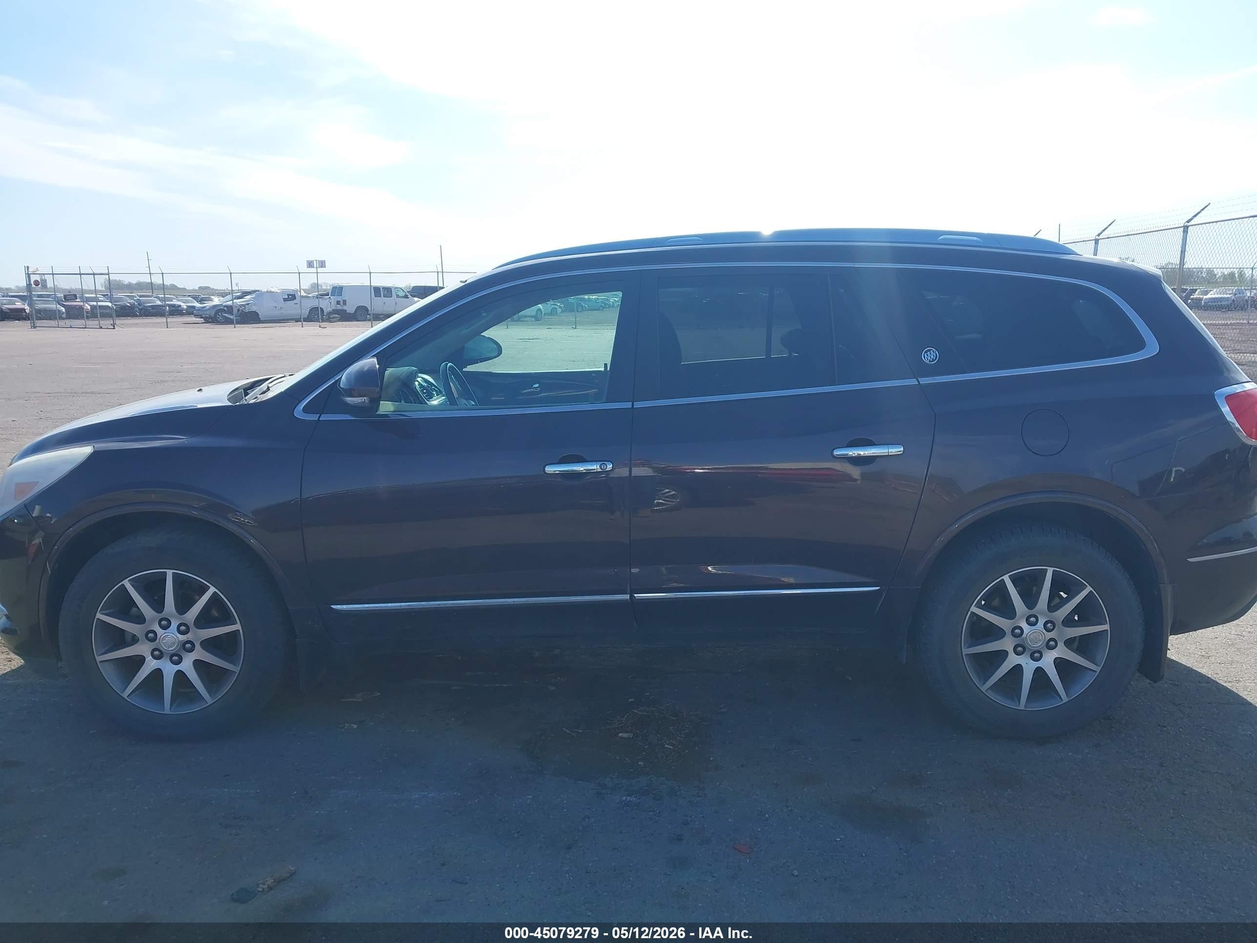2015 Buick Enclave Leather Фиолетовый vin: 5GAKRBKD2FJ123877