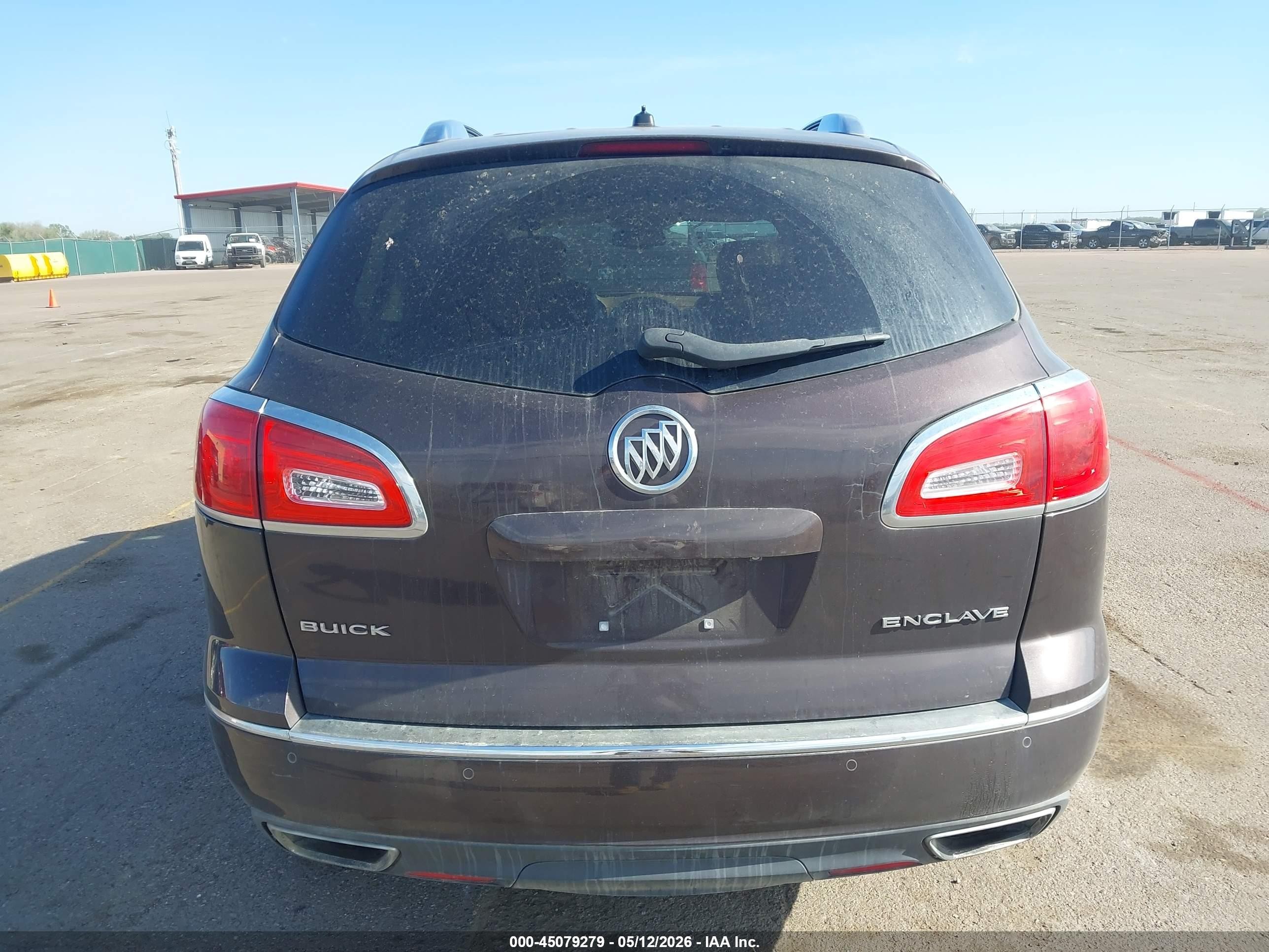2015 Buick Enclave Leather Фиолетовый vin: 5GAKRBKD2FJ123877