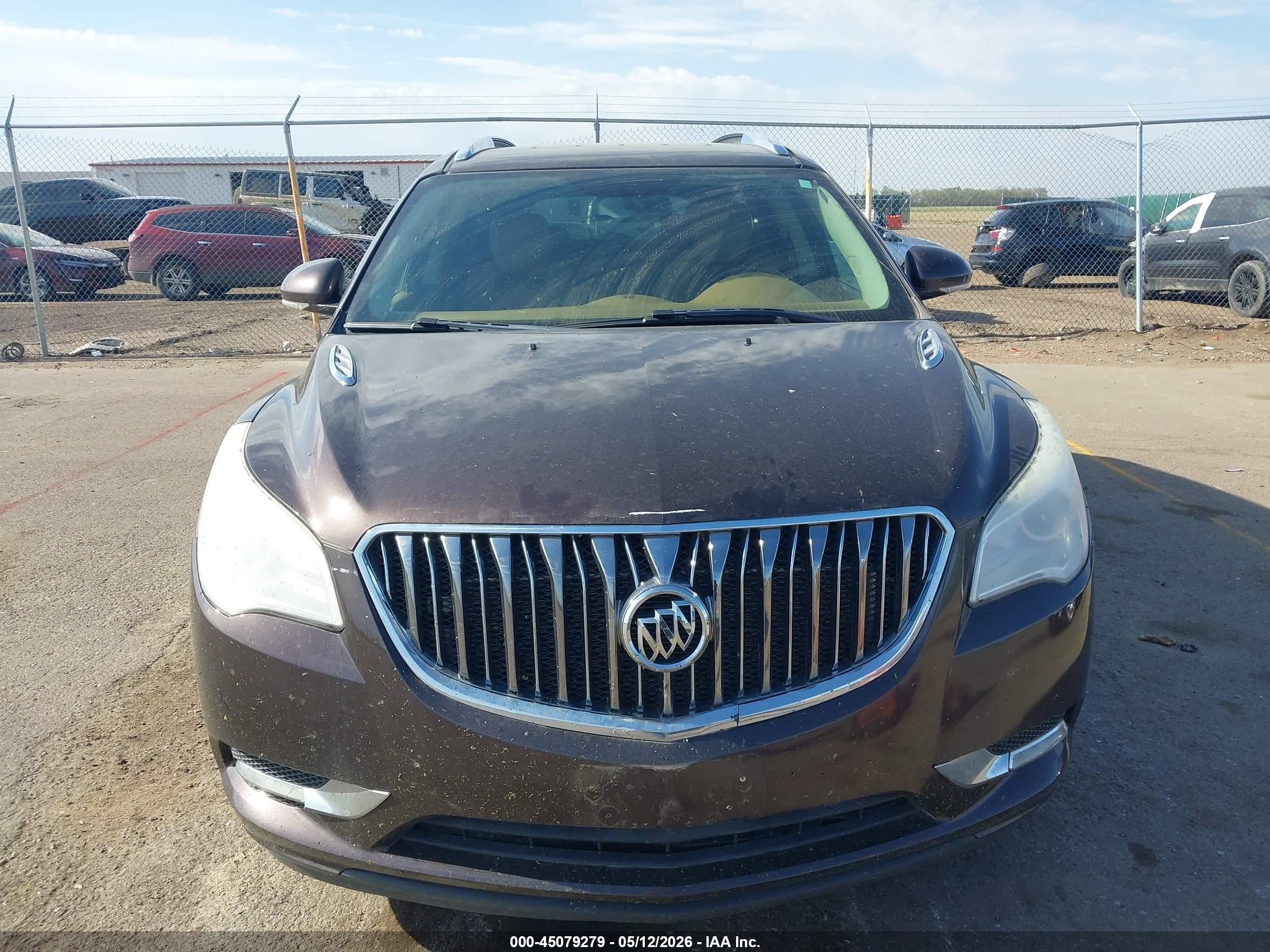 2015 Buick Enclave Leather Фиолетовый vin: 5GAKRBKD2FJ123877