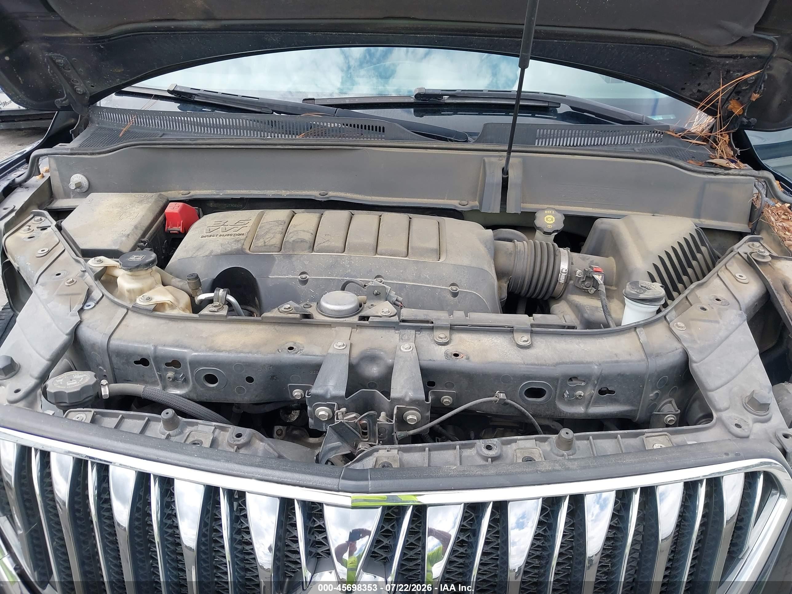 2015 Buick Enclave Leather Black vin: 5GAKRBKD2FJ190432