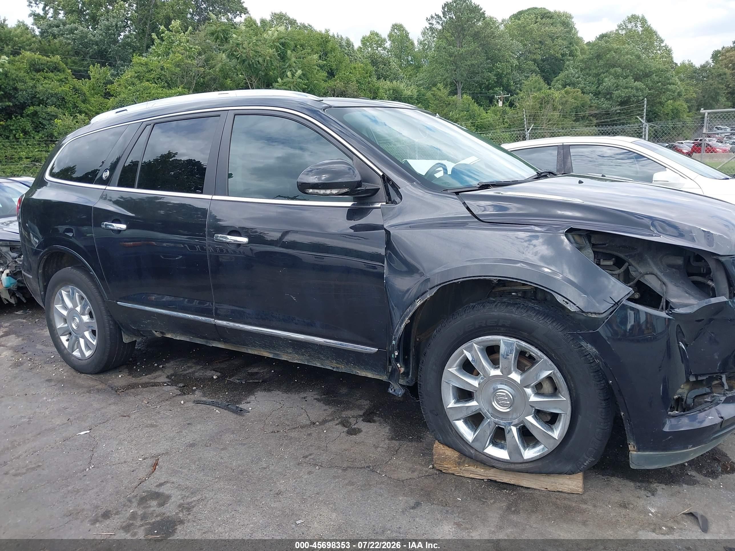 2015 Buick Enclave Leather Black vin: 5GAKRBKD2FJ190432