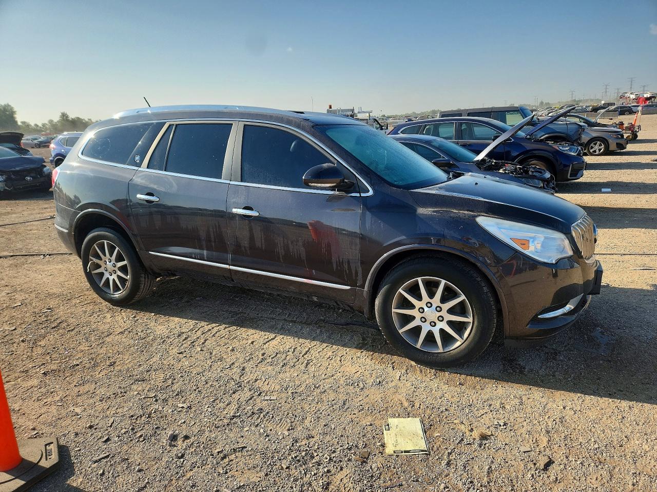 2015 Buick Enclave Gray vin: 5GAKRBKD2FJ278672