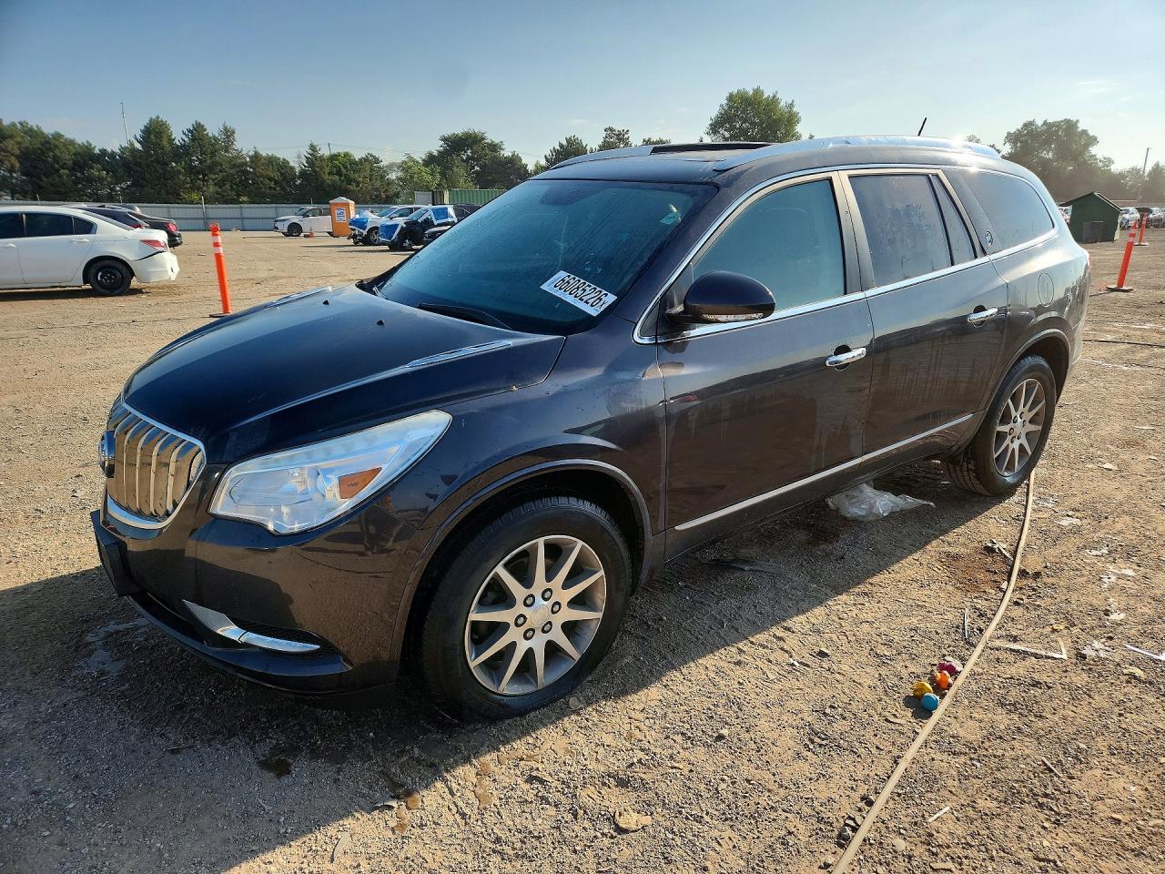 2015 Buick Enclave Gray vin: 5GAKRBKD2FJ278672