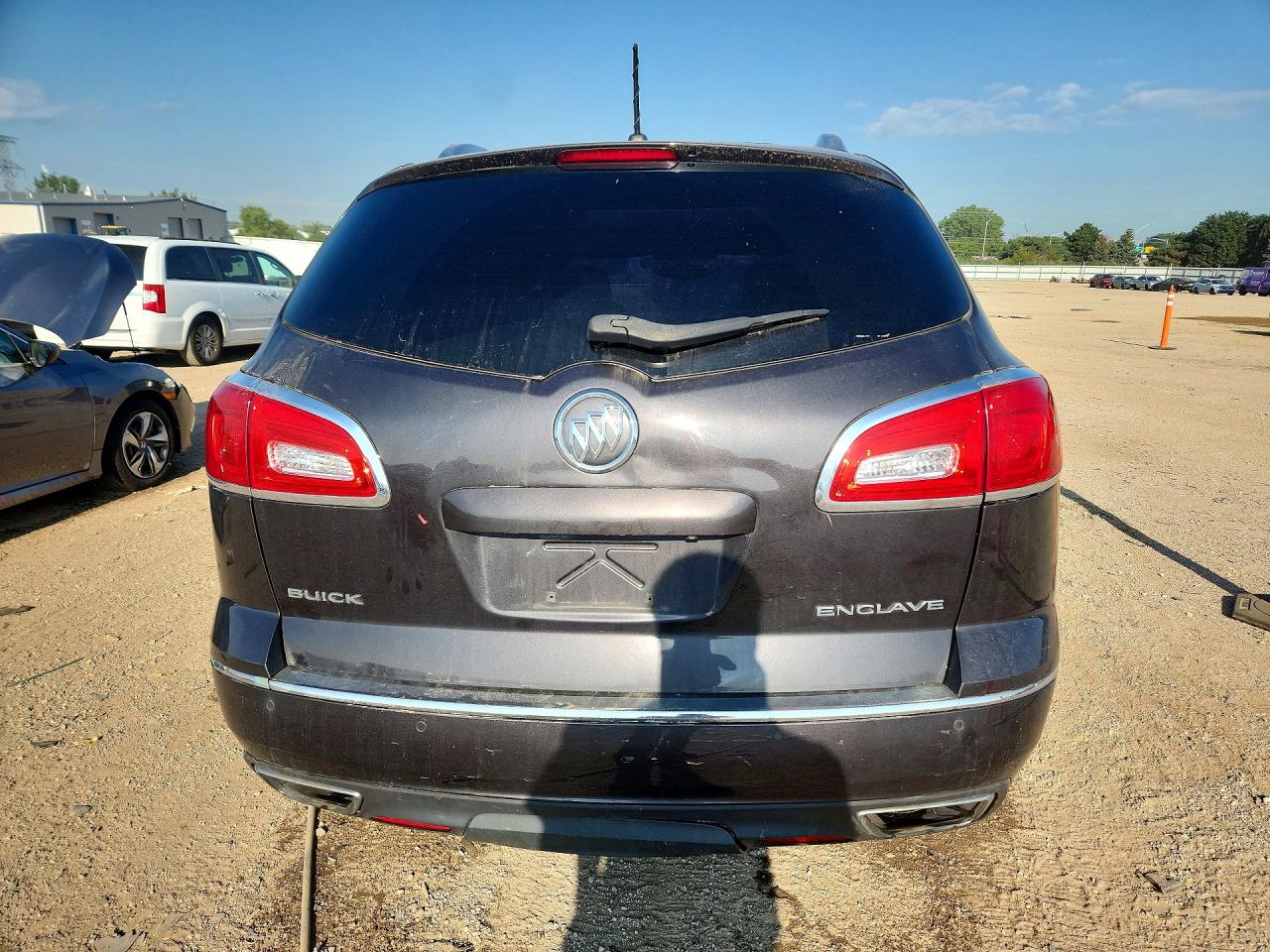 2015 Buick Enclave Gray vin: 5GAKRBKD2FJ278672