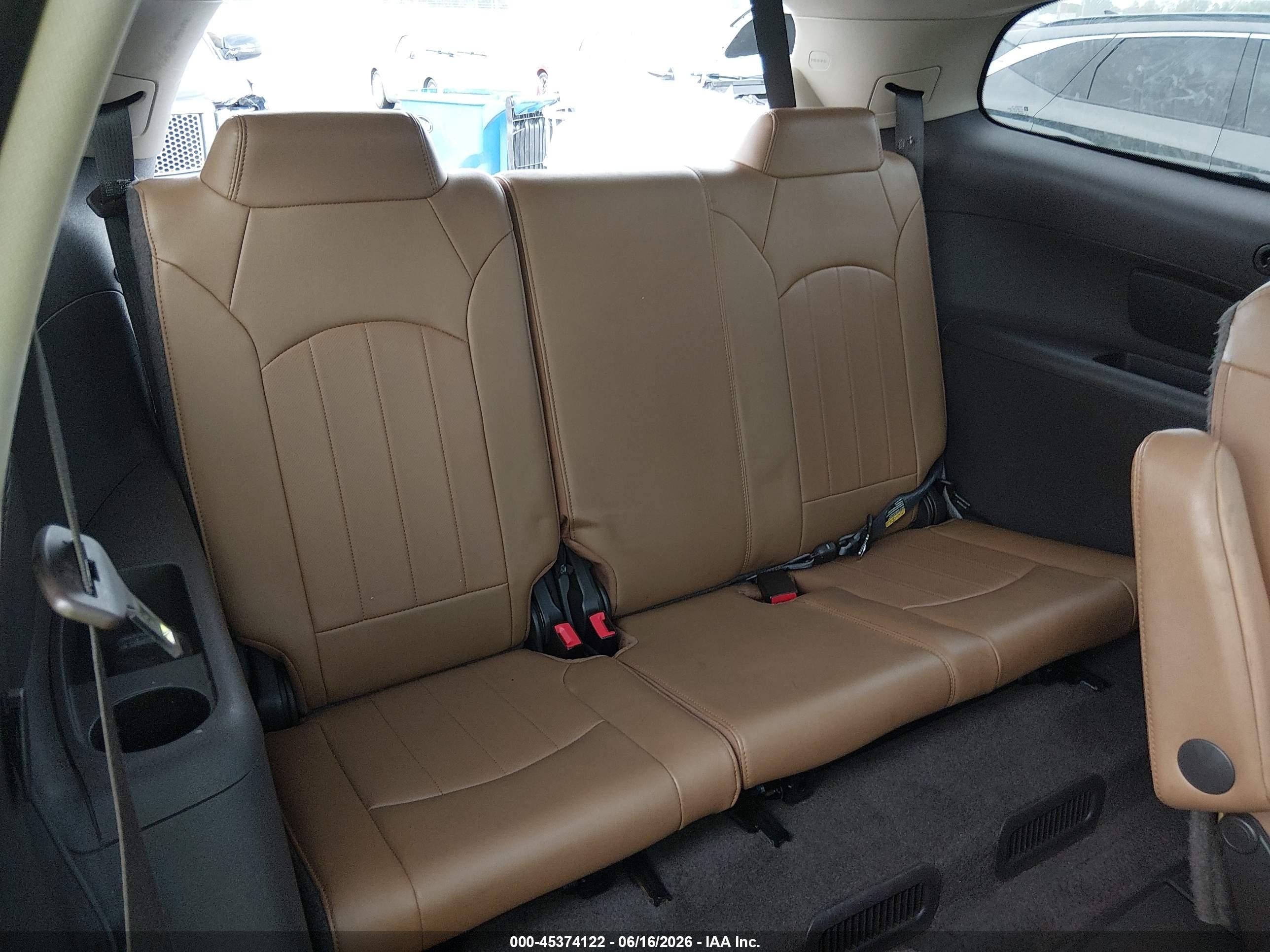 2015 Buick Enclave Leather Brown vin: 5GAKRBKD2FJ351927