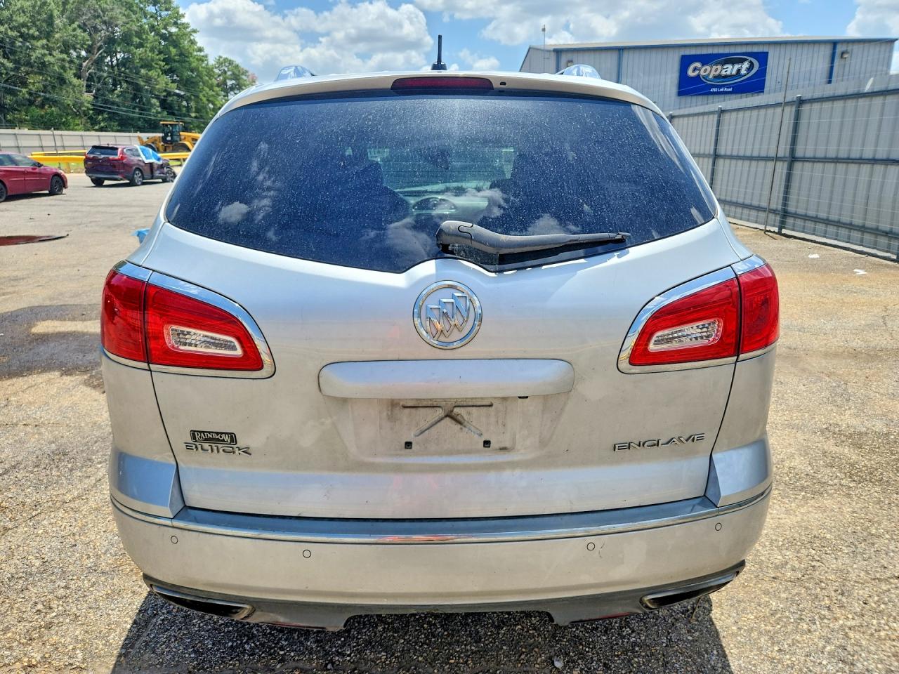 2015 Buick Enclave Silver vin: 5GAKRBKD2FJ354200