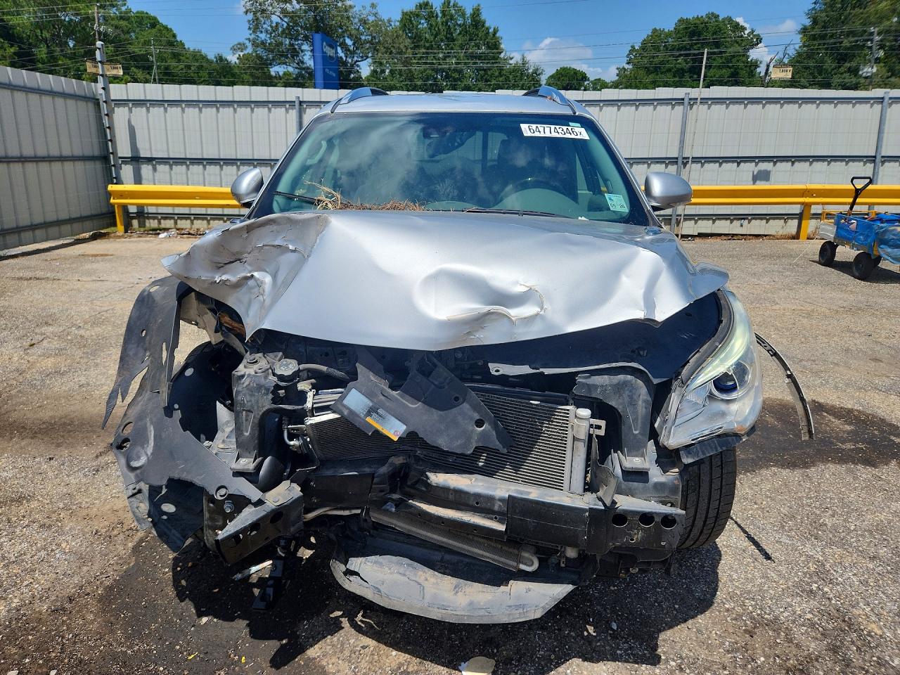 2015 Buick Enclave Silver vin: 5GAKRBKD2FJ354200