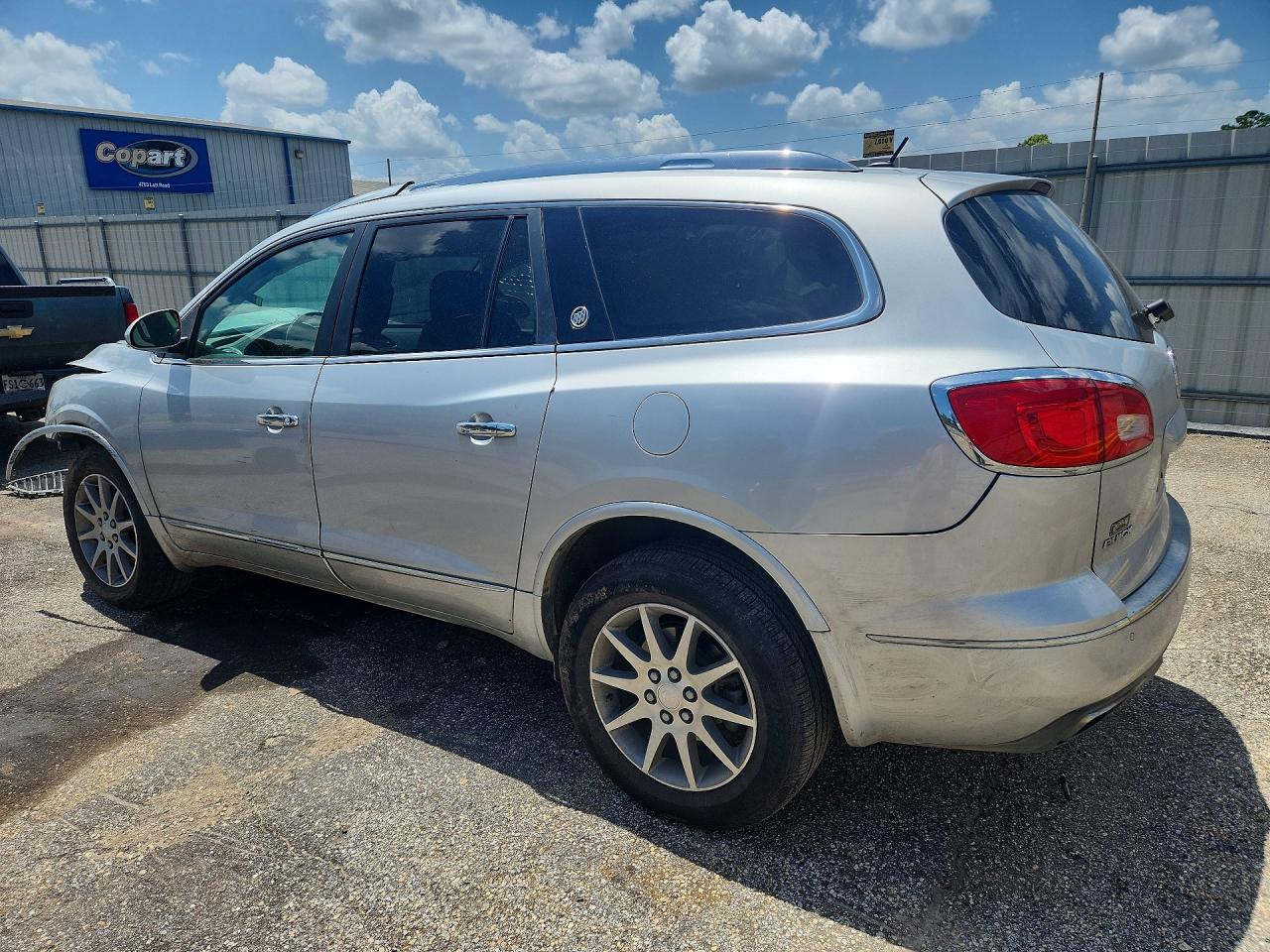 2015 Buick Enclave Silver vin: 5GAKRBKD2FJ354200