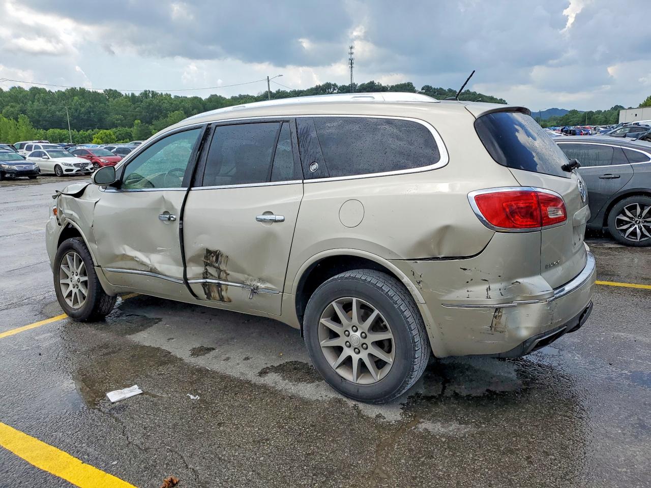 2015 Buick Enclave Beige vin: 5GAKRBKD2FJ386614