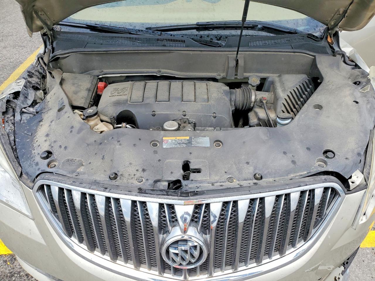 2015 Buick Enclave Beige vin: 5GAKRBKD2FJ386614