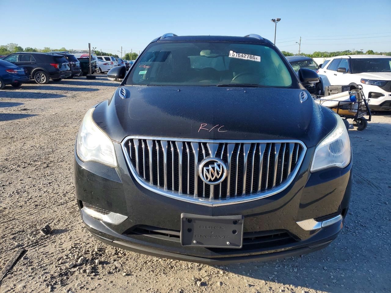 2016 Buick Enclave Black vin: 5GAKRBKD2GJ248170